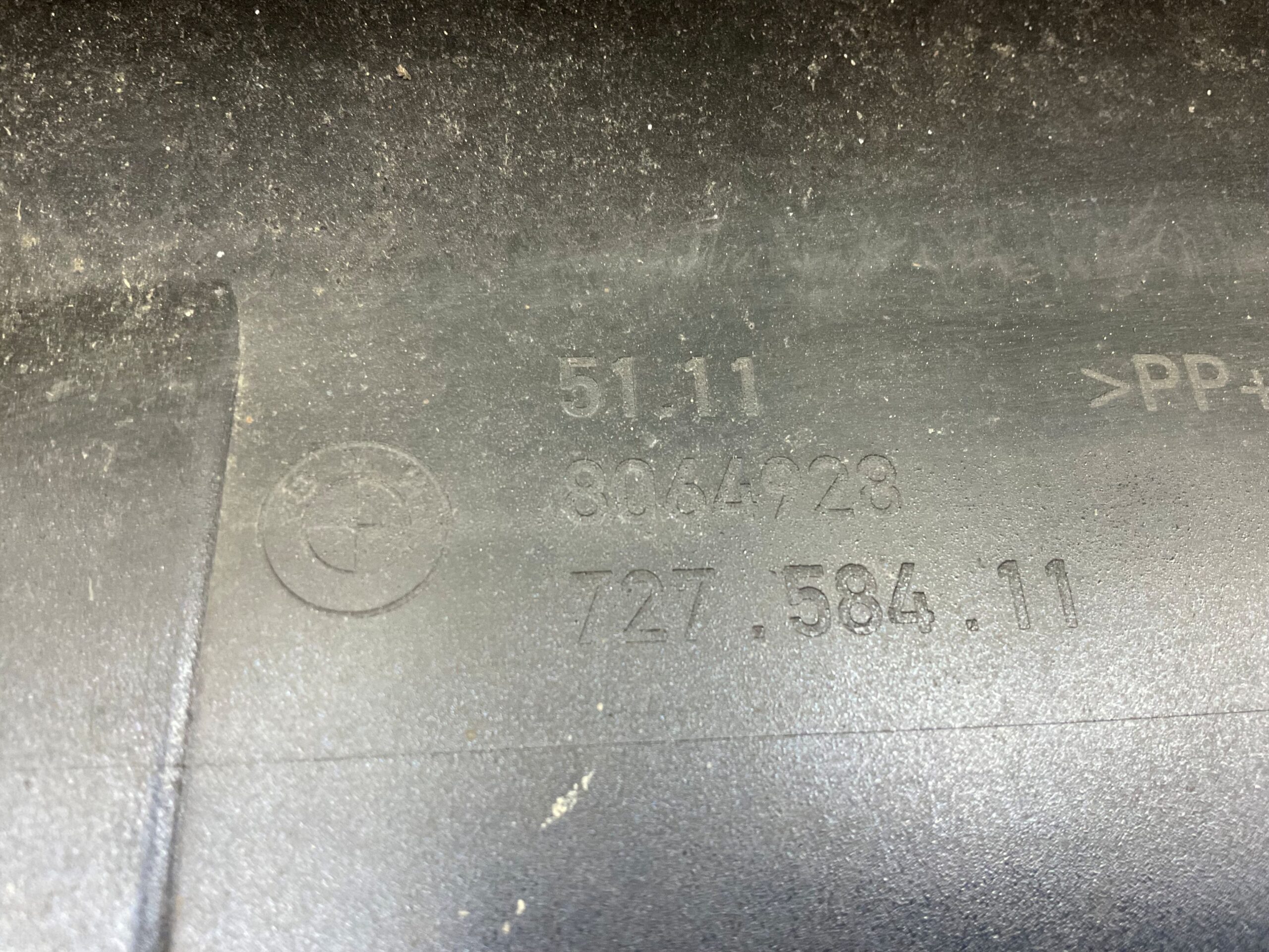 Bumper BMW 5 Serie G30 G31 17-19 51118064928 Voorbumper K11-19593