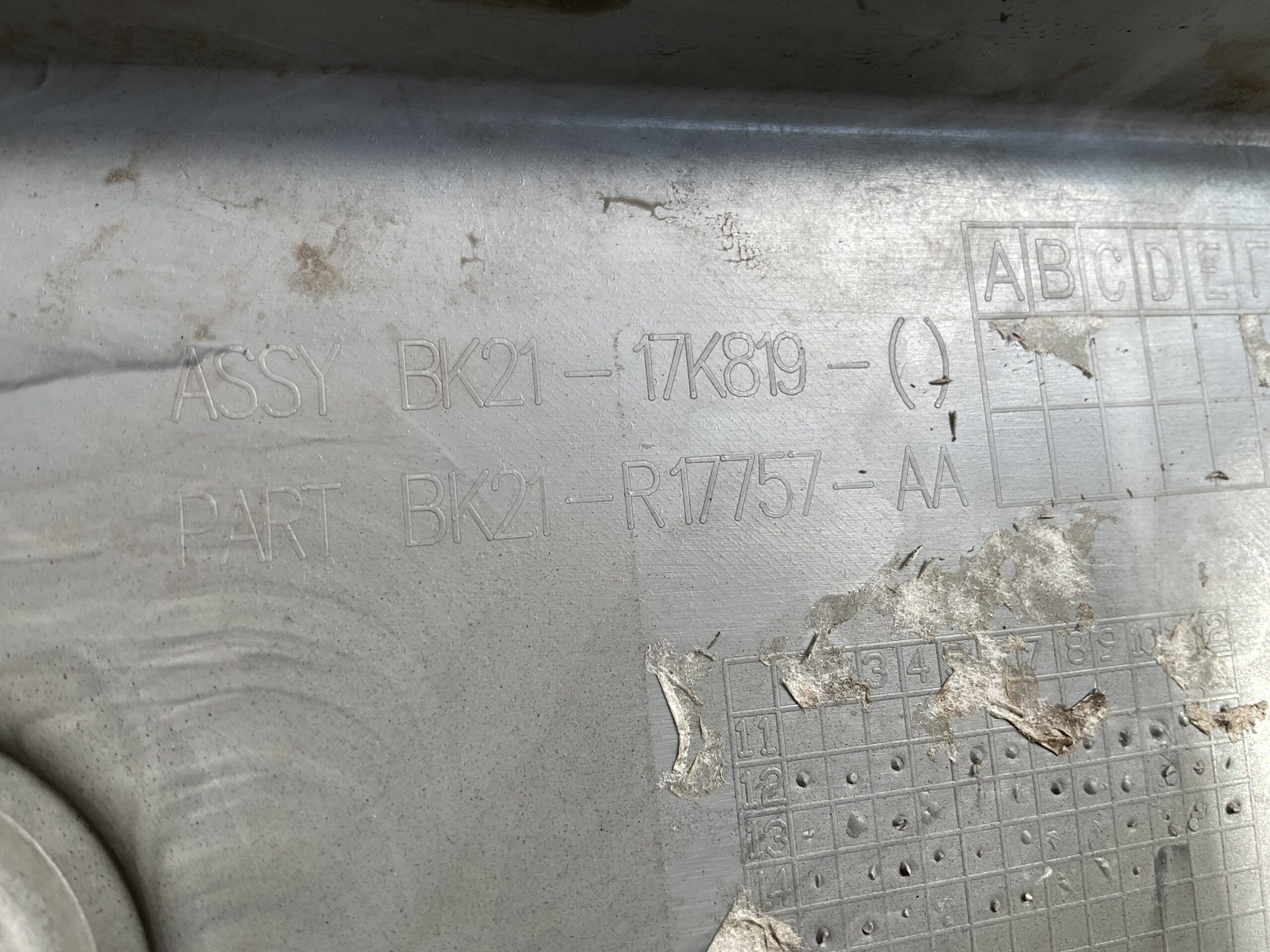 Bumper Ford Transit Custom 12-17 BK21-R17757-AA Voorbumper D5-19653