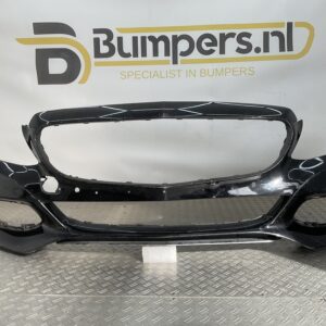 Bumper Mercedes C Klasse W205 Normaal 6xpdc 2014-2017 A2058850125 Voorbumper A4-19707