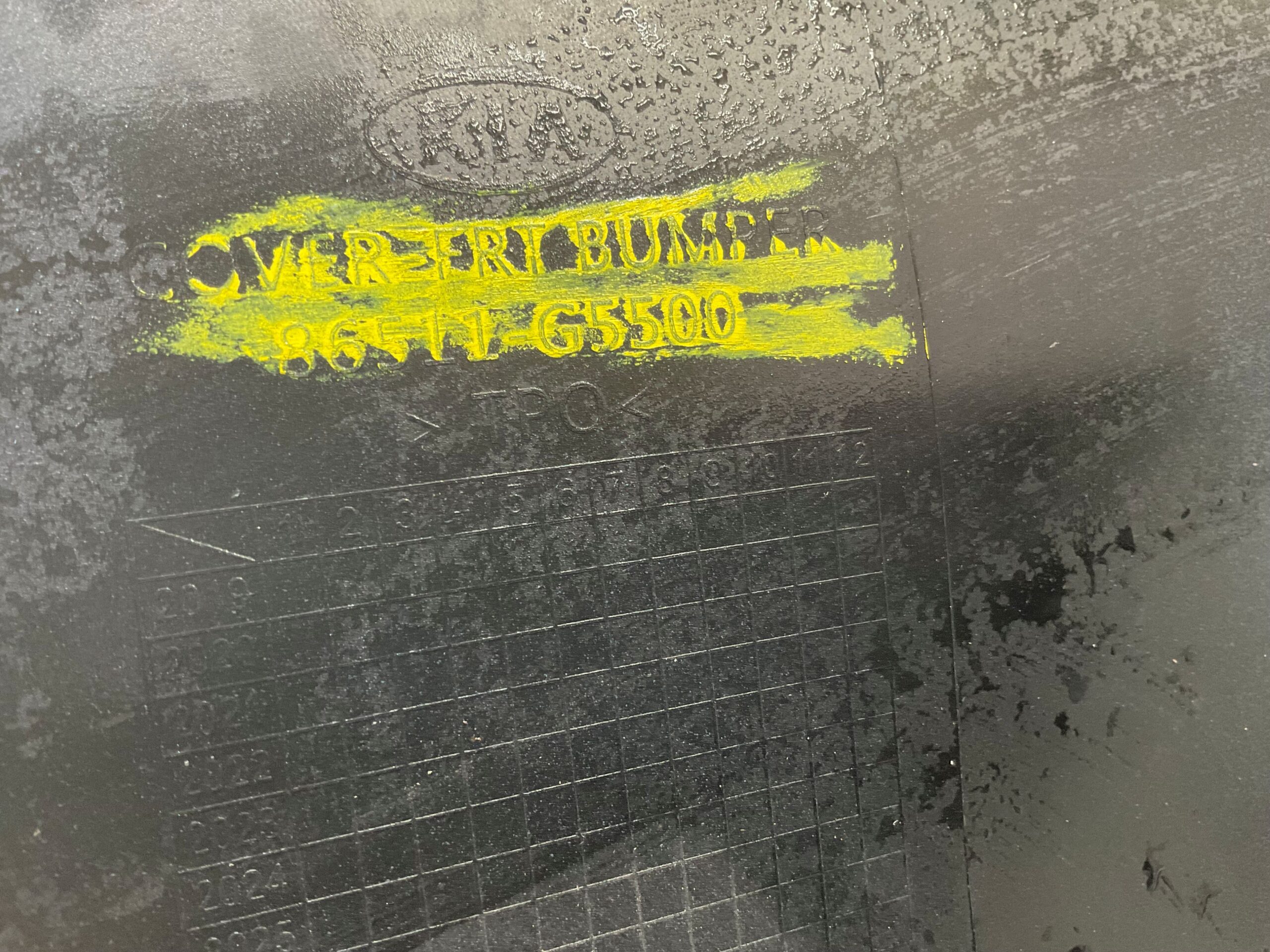 Bumper Kia Niro Facelift 19-22 86511-G5500 Voorbumper G5-19073