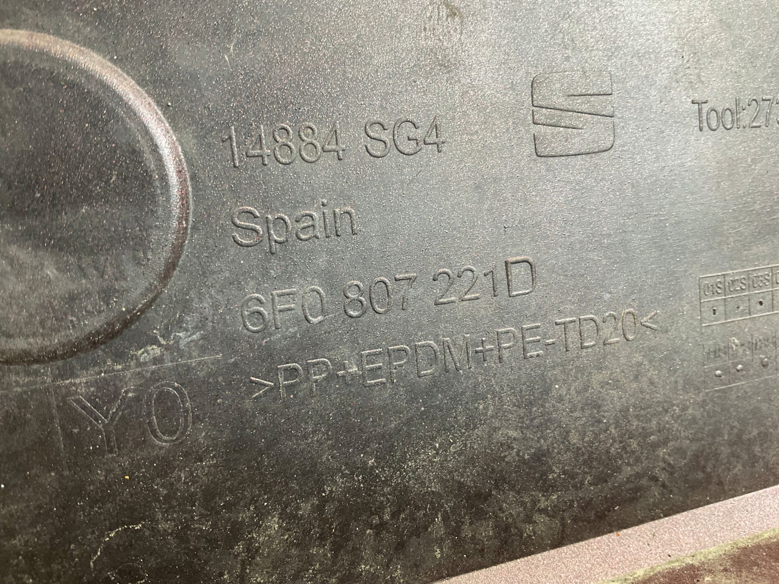 Bumper Seat Ibiza 6F0 FR 17-23 pdc 6F0807221D Voorbumper C4-19223