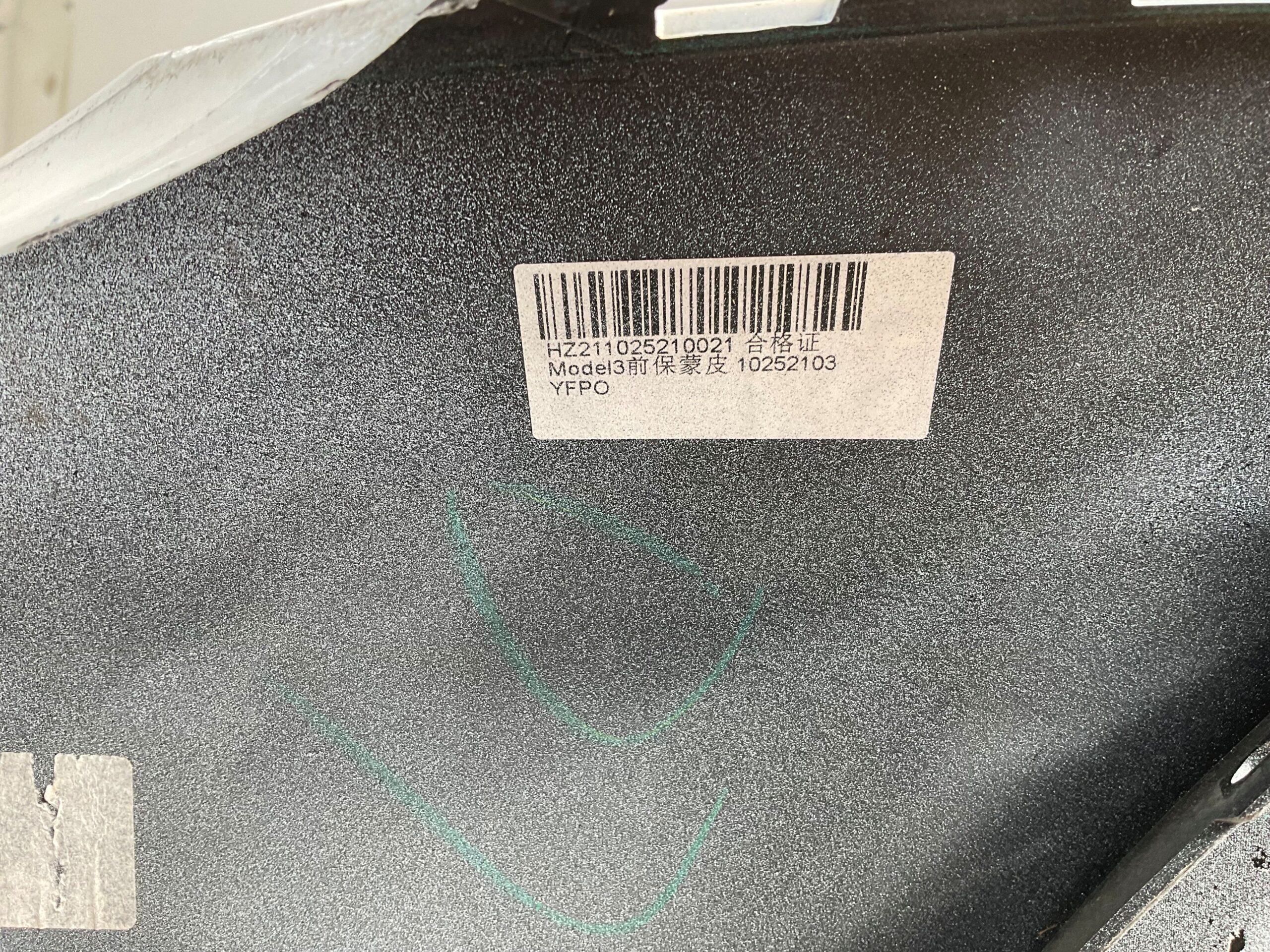 Bumper Tesla Model 3 2017-2024 1084175-00-D Voorbumper M1-19285