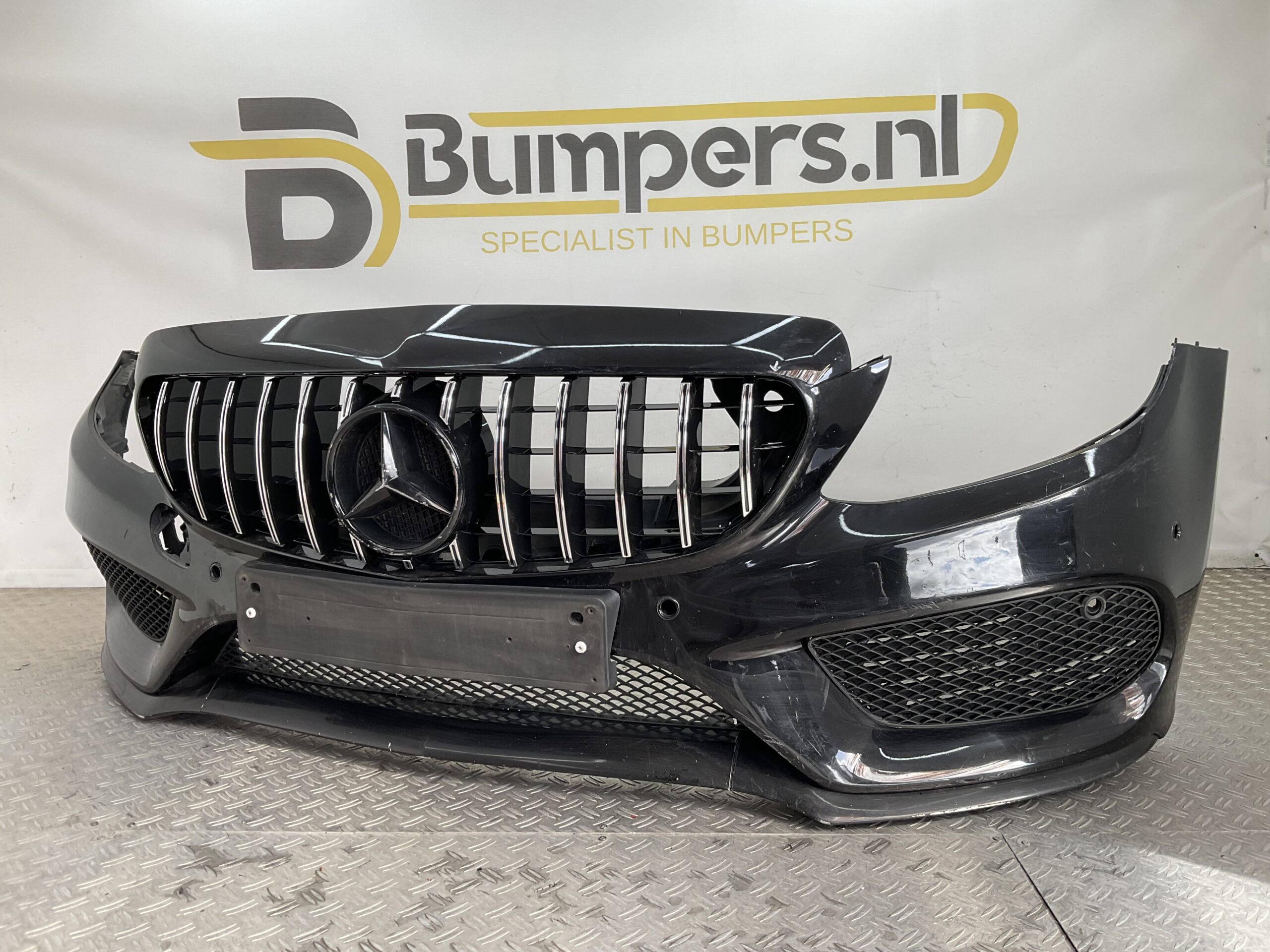 Bumper Mercedes C Klasse W205 AMG 14-17 A2058850925 Voorbumper A4-20362