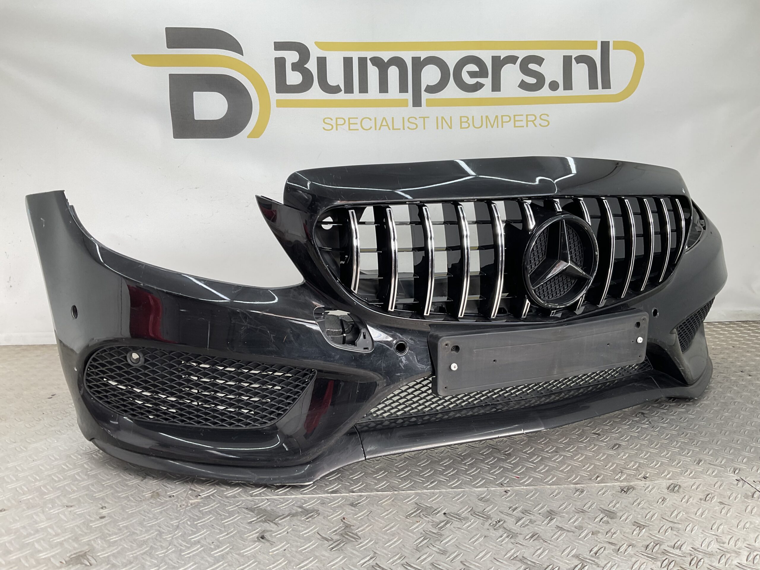 Bumper Mercedes C Klasse W205 AMG 14-17 A2058850925 Voorbumper A4-20362