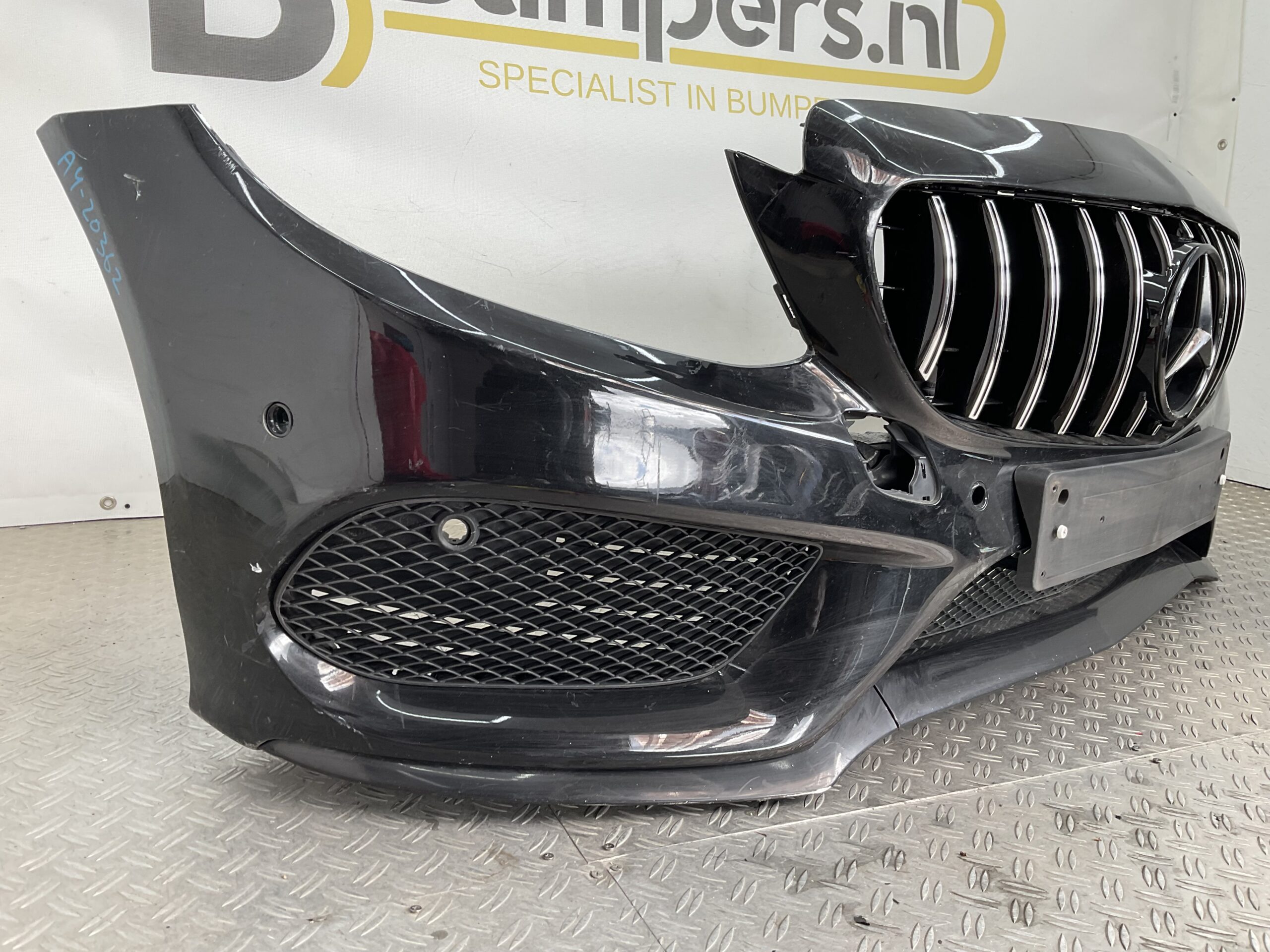 Bumper Mercedes C Klasse W205 AMG 14-17 A2058850925 Voorbumper A4-20362