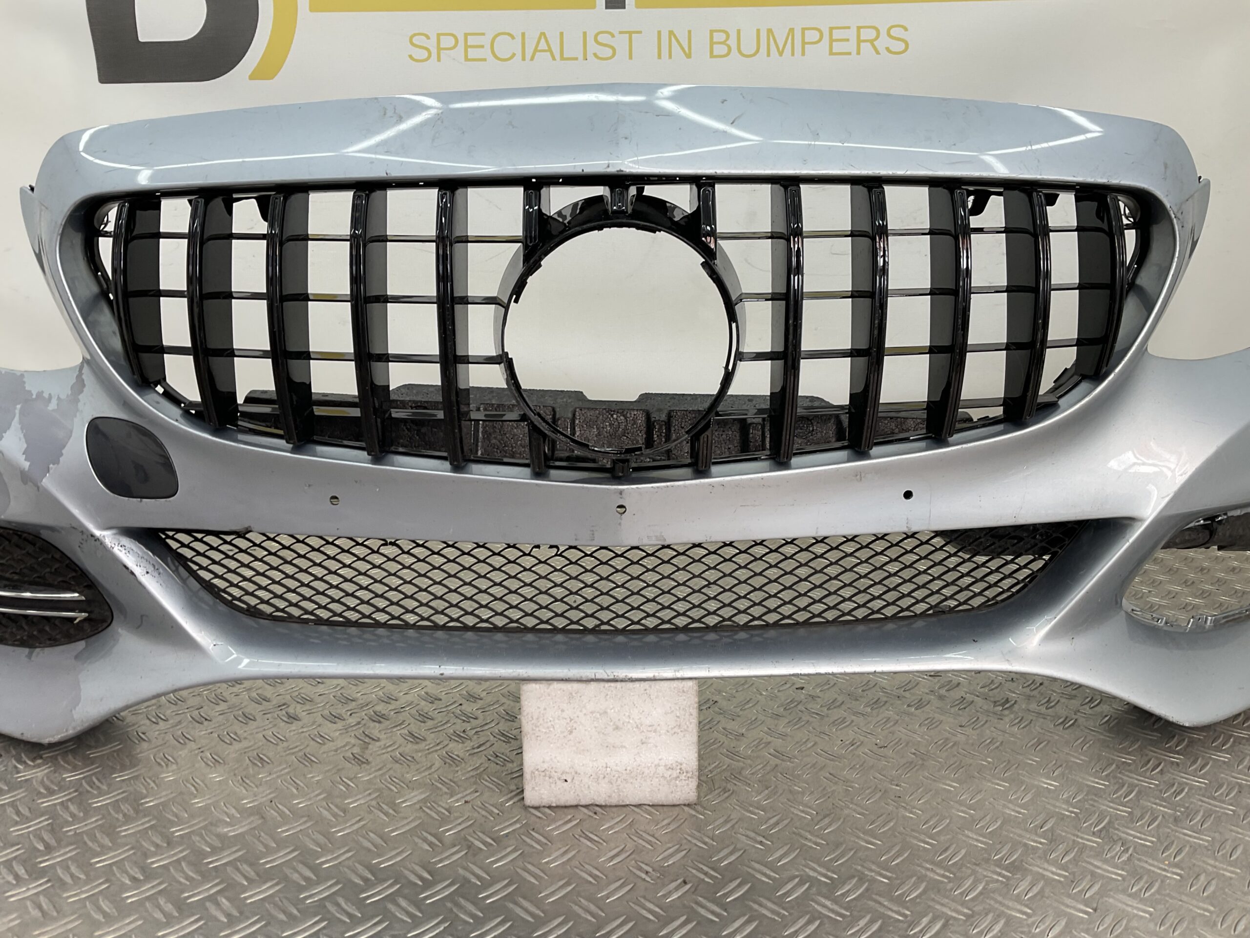 Bumper Mercedes C Klasse W205 Normaal 6xpdc 14-17 A2058800125 Voorbumper A4-20422