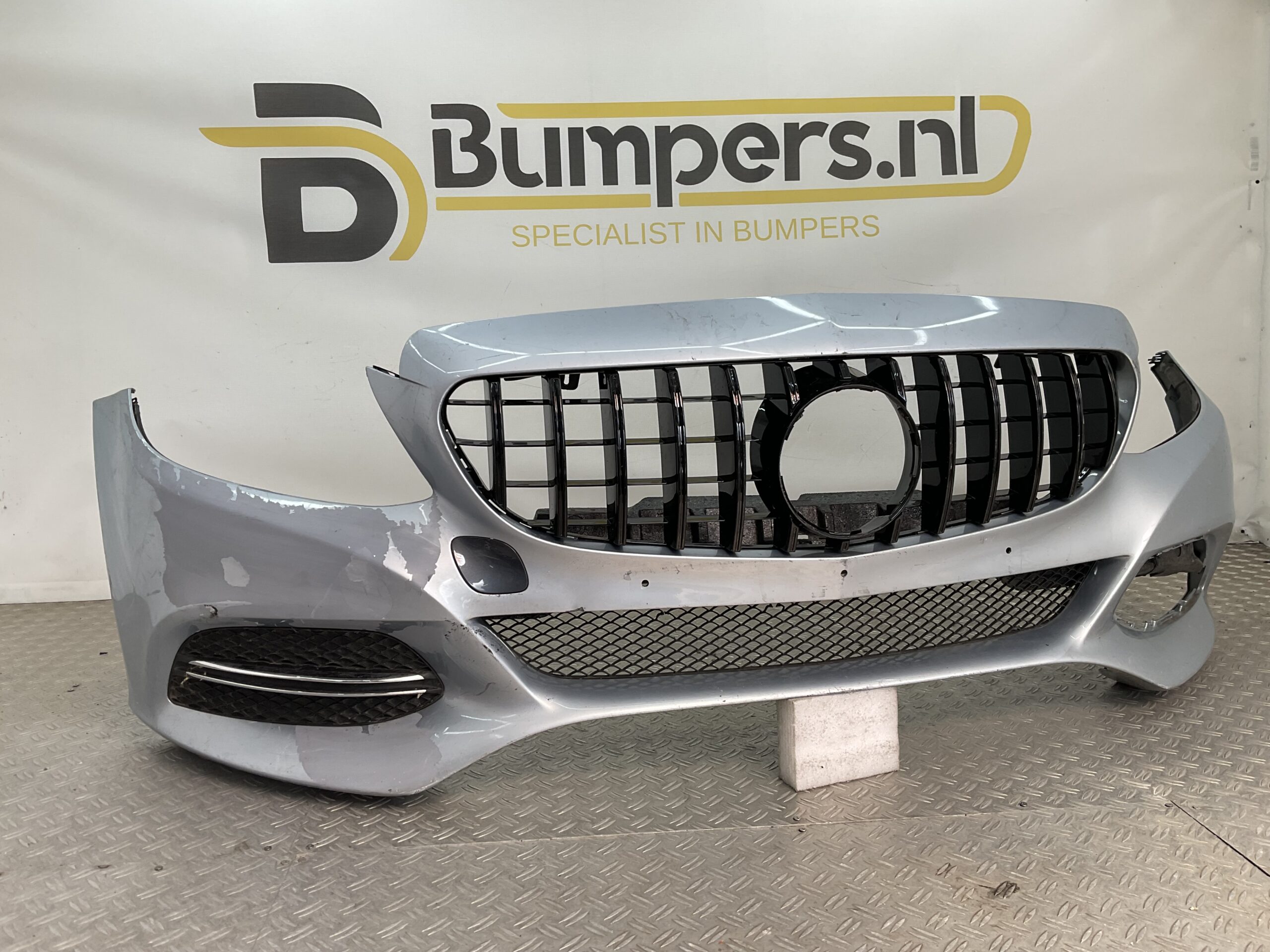 Bumper Mercedes C Klasse W205 Normaal 6xpdc 14-17 A2058800125 Voorbumper A4-20422
