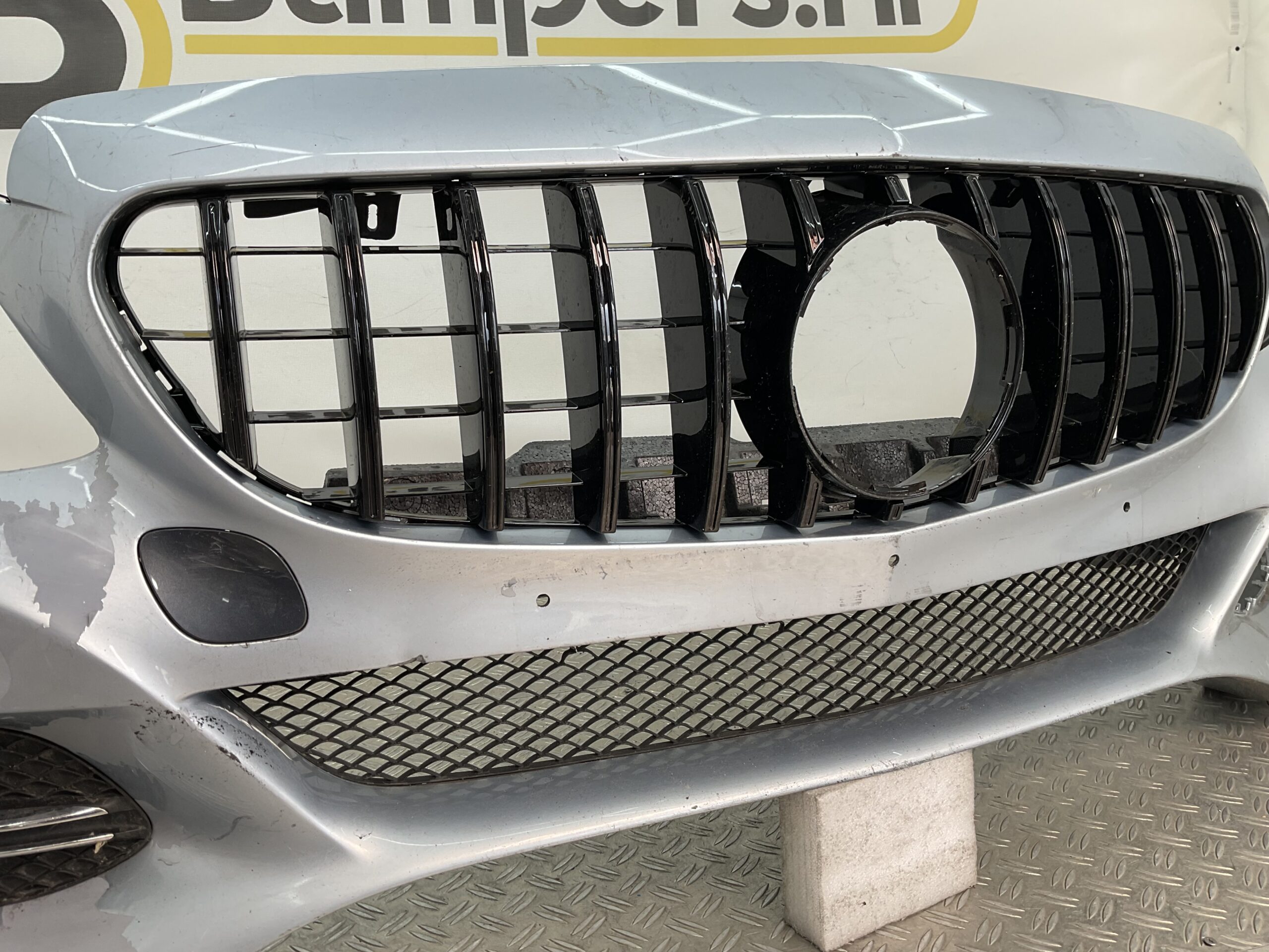Bumper Mercedes C Klasse W205 Normaal 6xpdc 14-17 A2058800125 Voorbumper A4-20422