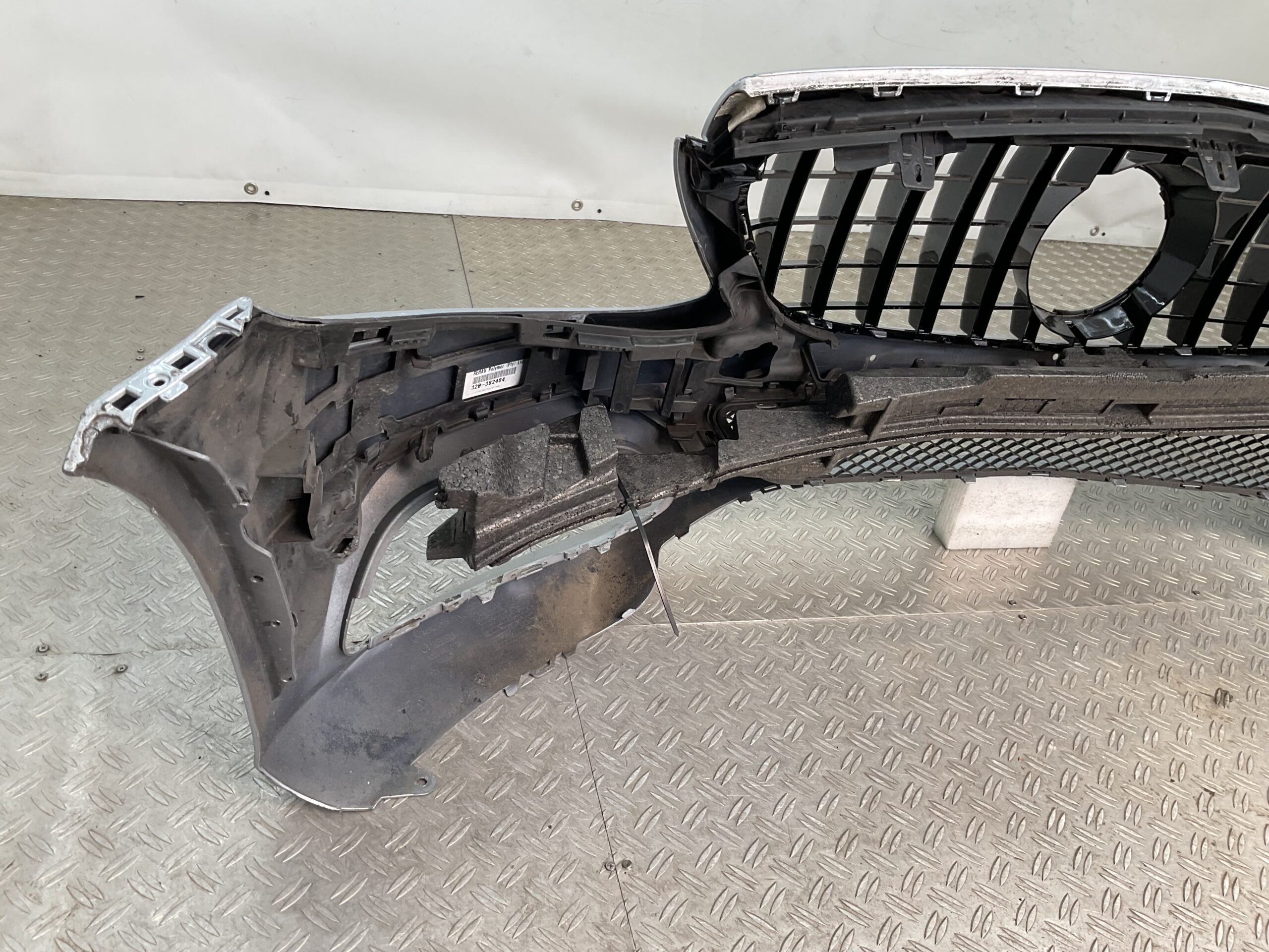 Bumper Mercedes C Klasse W205 Normaal 6xpdc 14-17 A2058800125 Voorbumper A4-20422