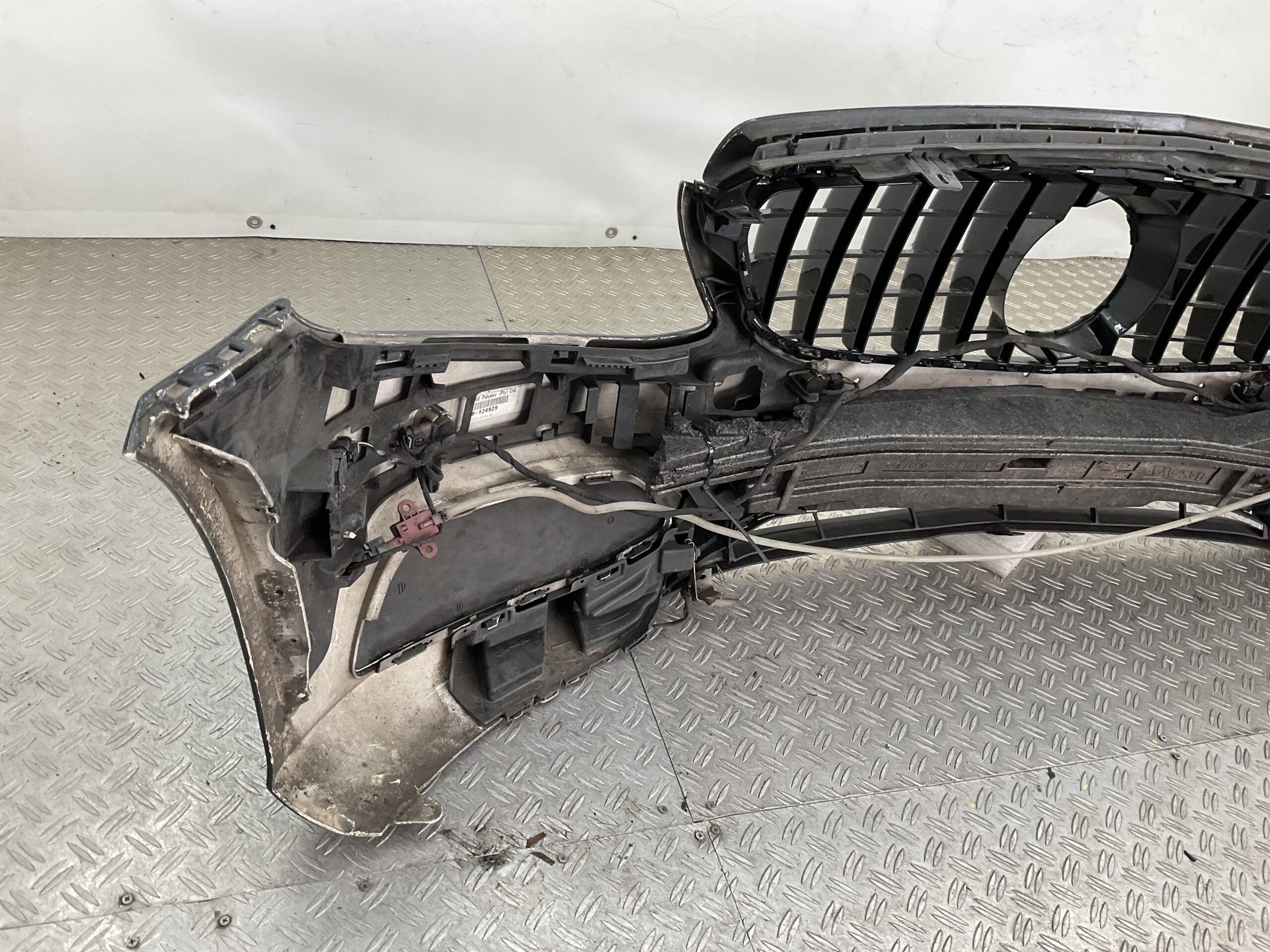 Bumper Mercedes C Klasse W205 Normaal 6xpdc 14-17 A2058800125 Voorbumper A4-20453