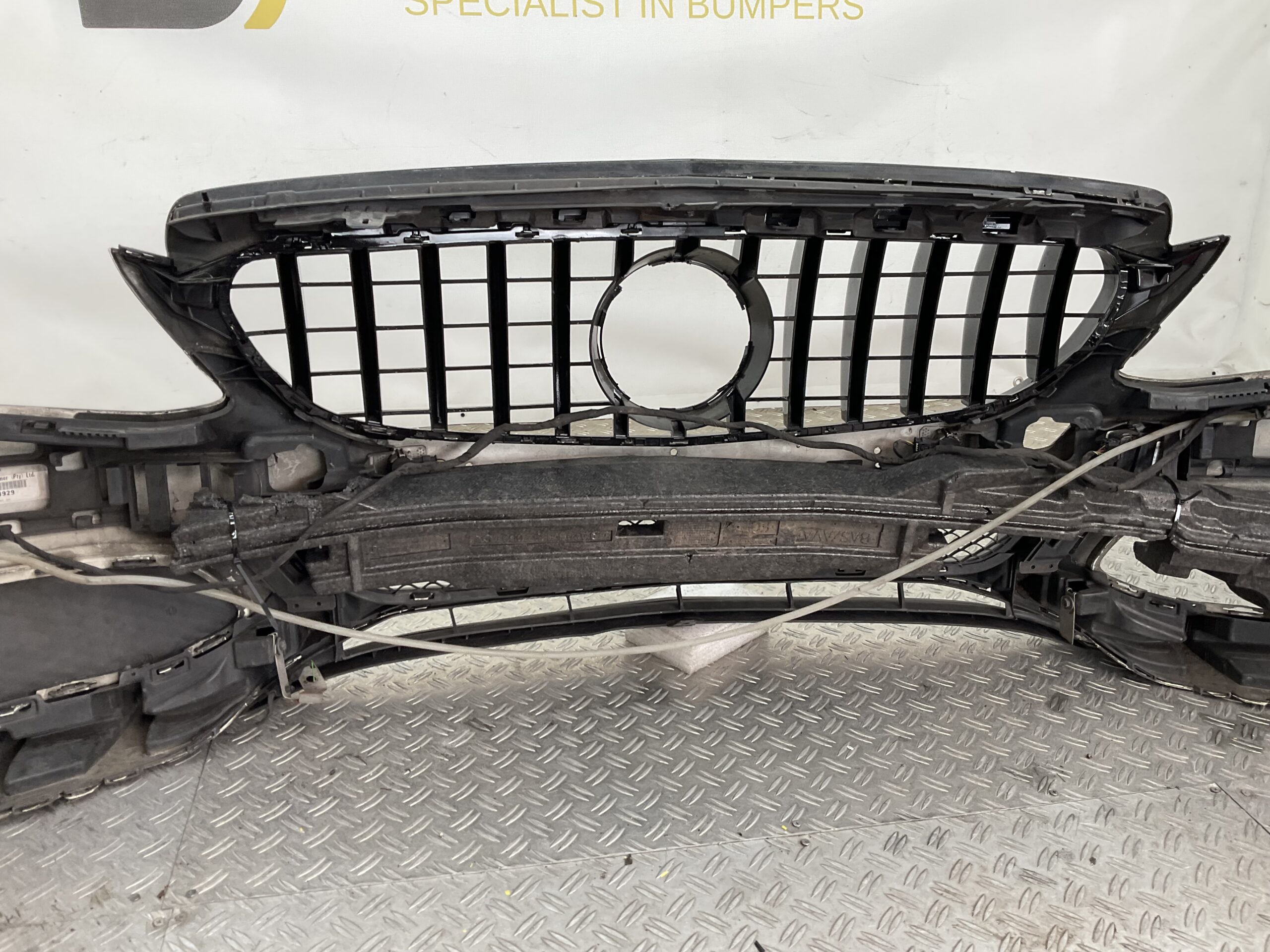 Bumper Mercedes C Klasse W205 Normaal 6xpdc 14-17 A2058800125 Voorbumper A4-20453
