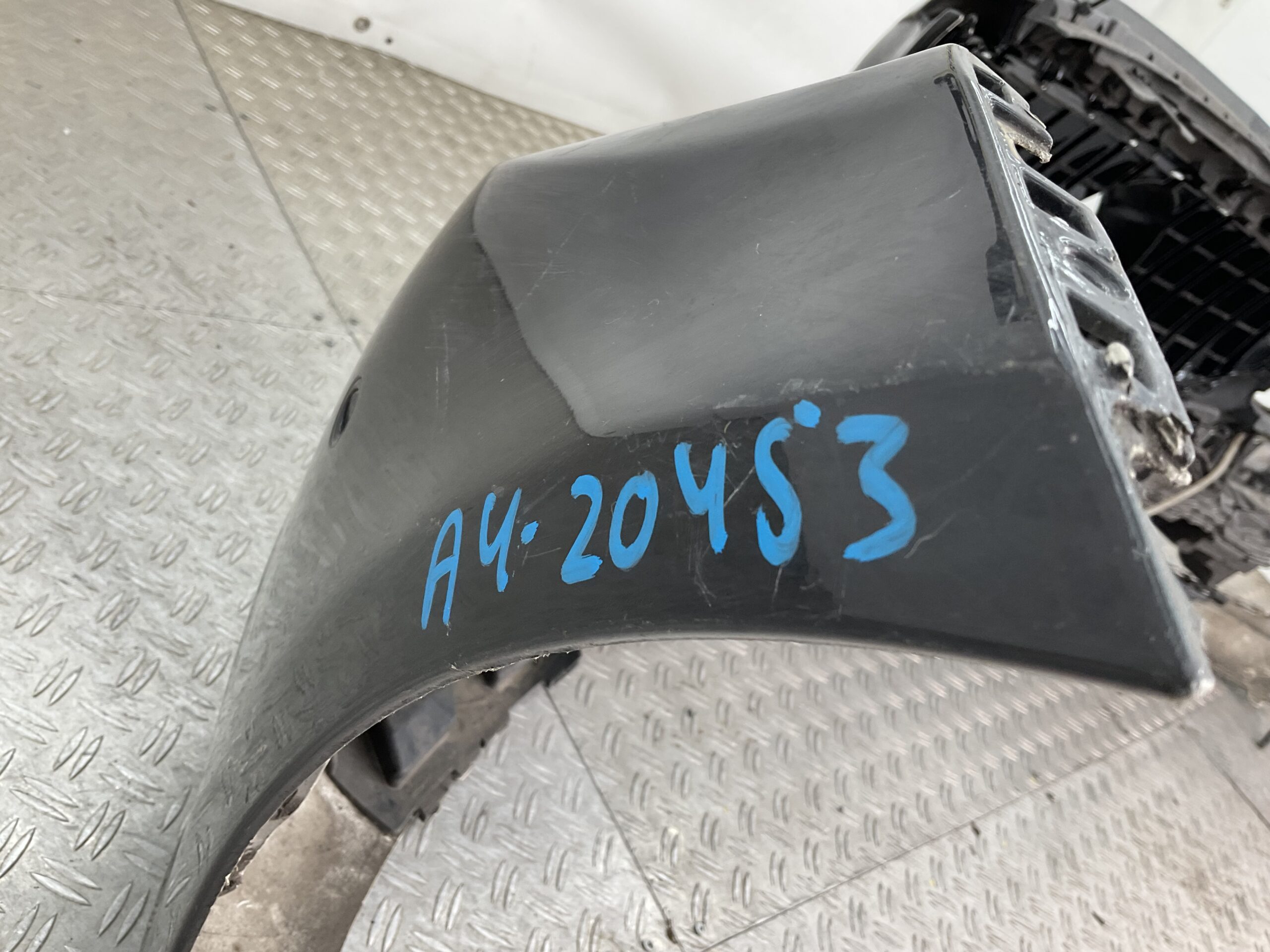 Bumper Mercedes C Klasse W205 Normaal 6xpdc 14-17 A2058800125 Voorbumper A4-20453