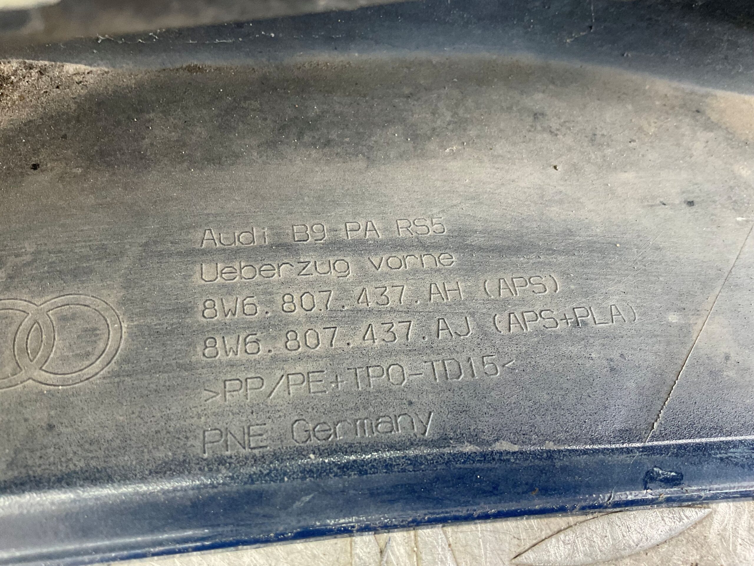 Bumper Audi RS5 2020-2024 8W6807437AH Voorbumper H4-22477