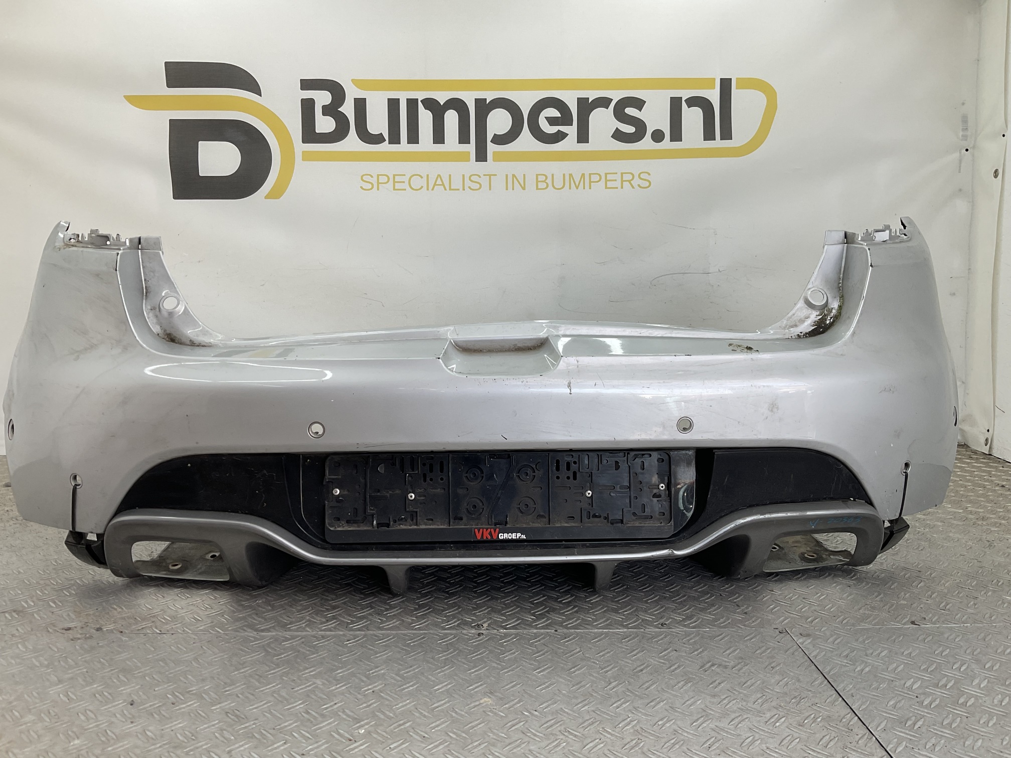 Bumper Renault Clio MK4 IV 4 GT-Line 4xpdc 2013-2016 850225639R Achterbumper F7-22584