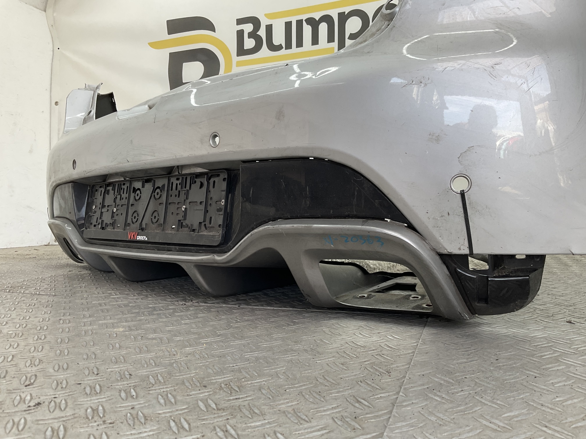 Bumper Renault Clio MK4 IV 4 GT-Line 4xpdc 2013-2016 850225639R Achterbumper F7-22584