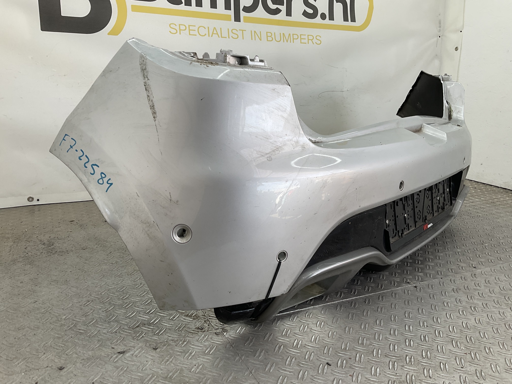 Bumper Renault Clio MK4 IV 4 GT-Line 4xpdc 2013-2016 850225639R Achterbumper F7-22584