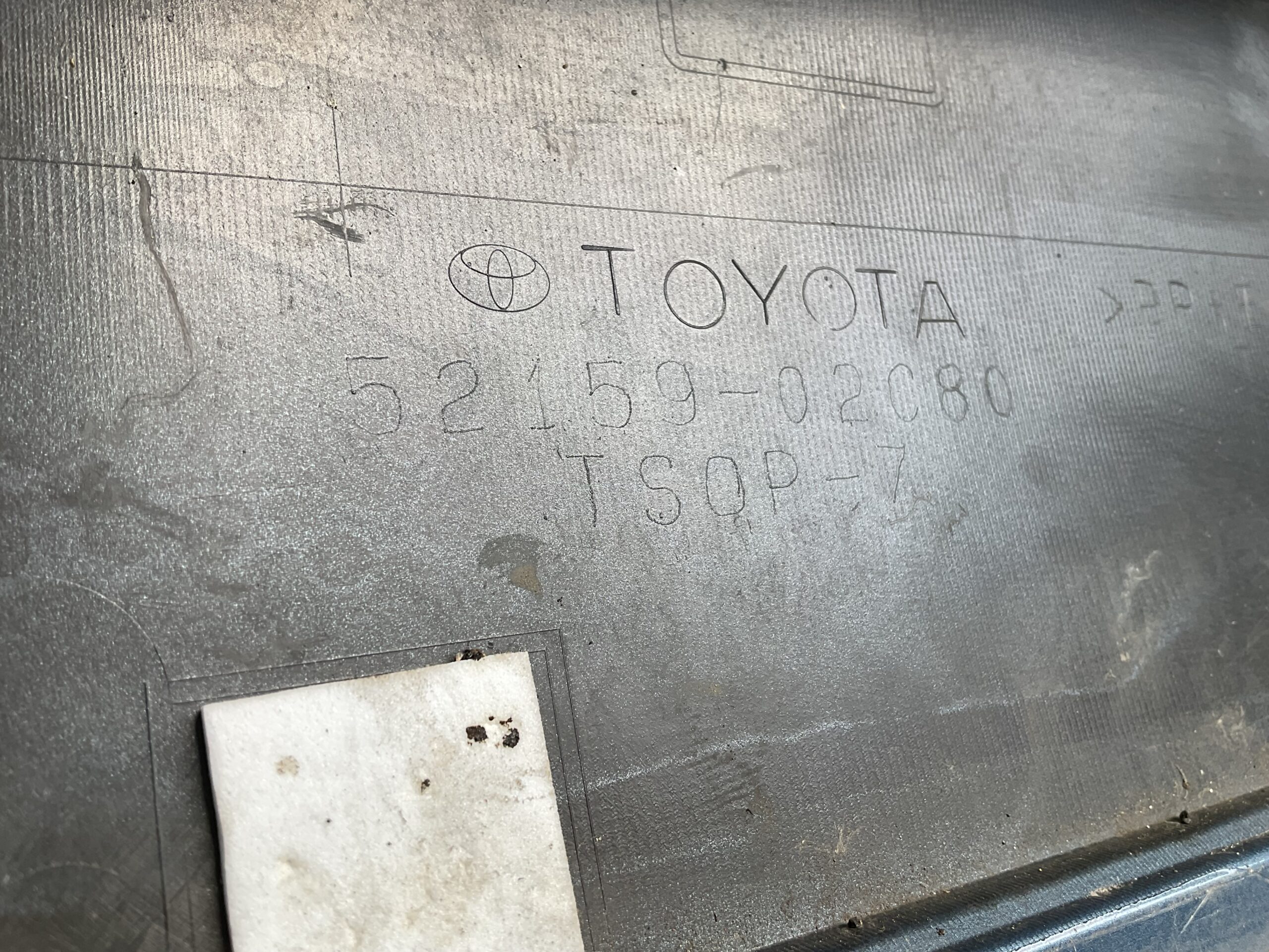 Bumper Toyota Corolla E21 Station 52159-02C80 Achterbumper X2-20683
