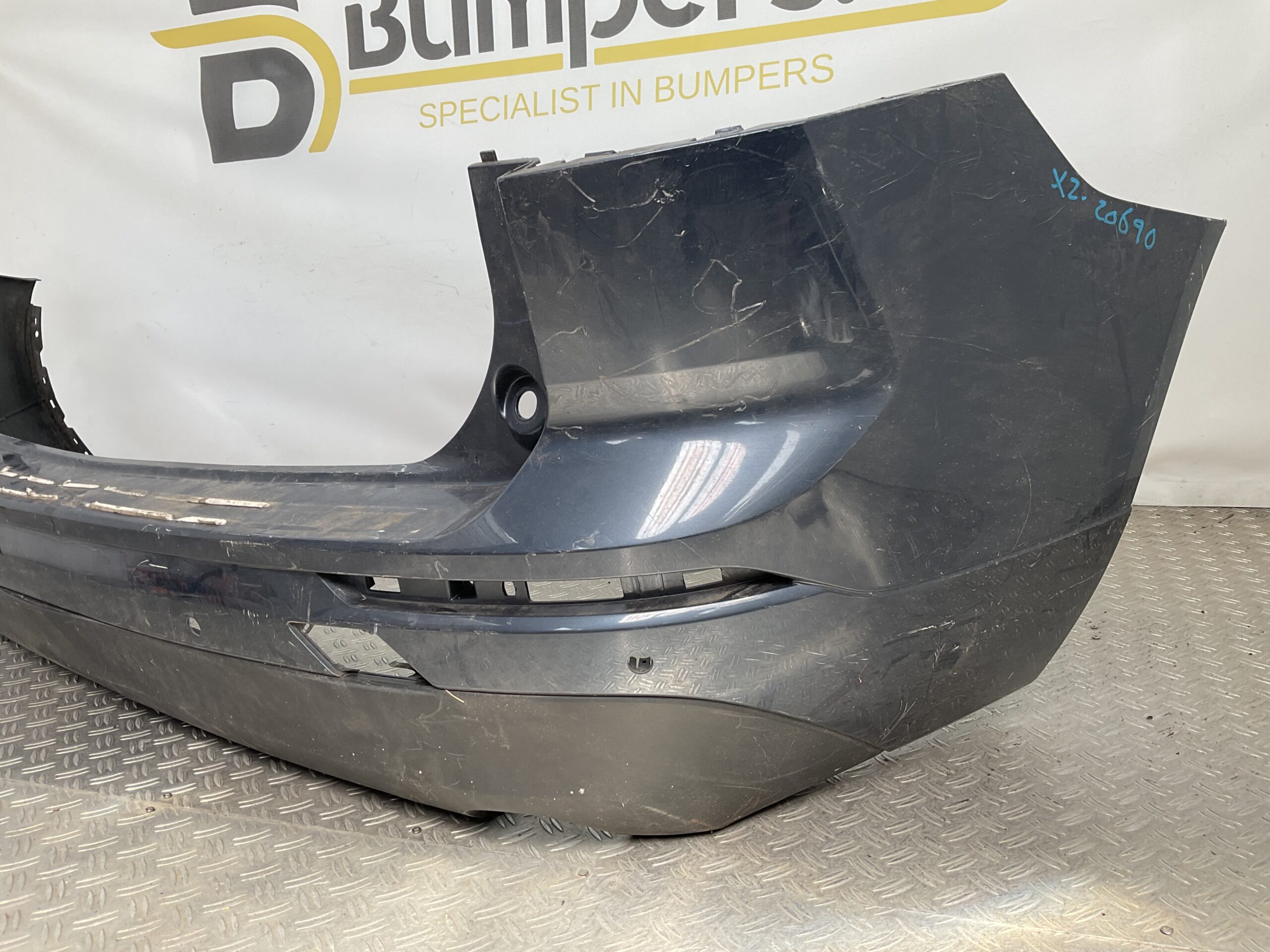 Bumper Volvo XC60 II XC-60 R-Design Rdesign 17-21 31689246 Achterbumper X2-20690