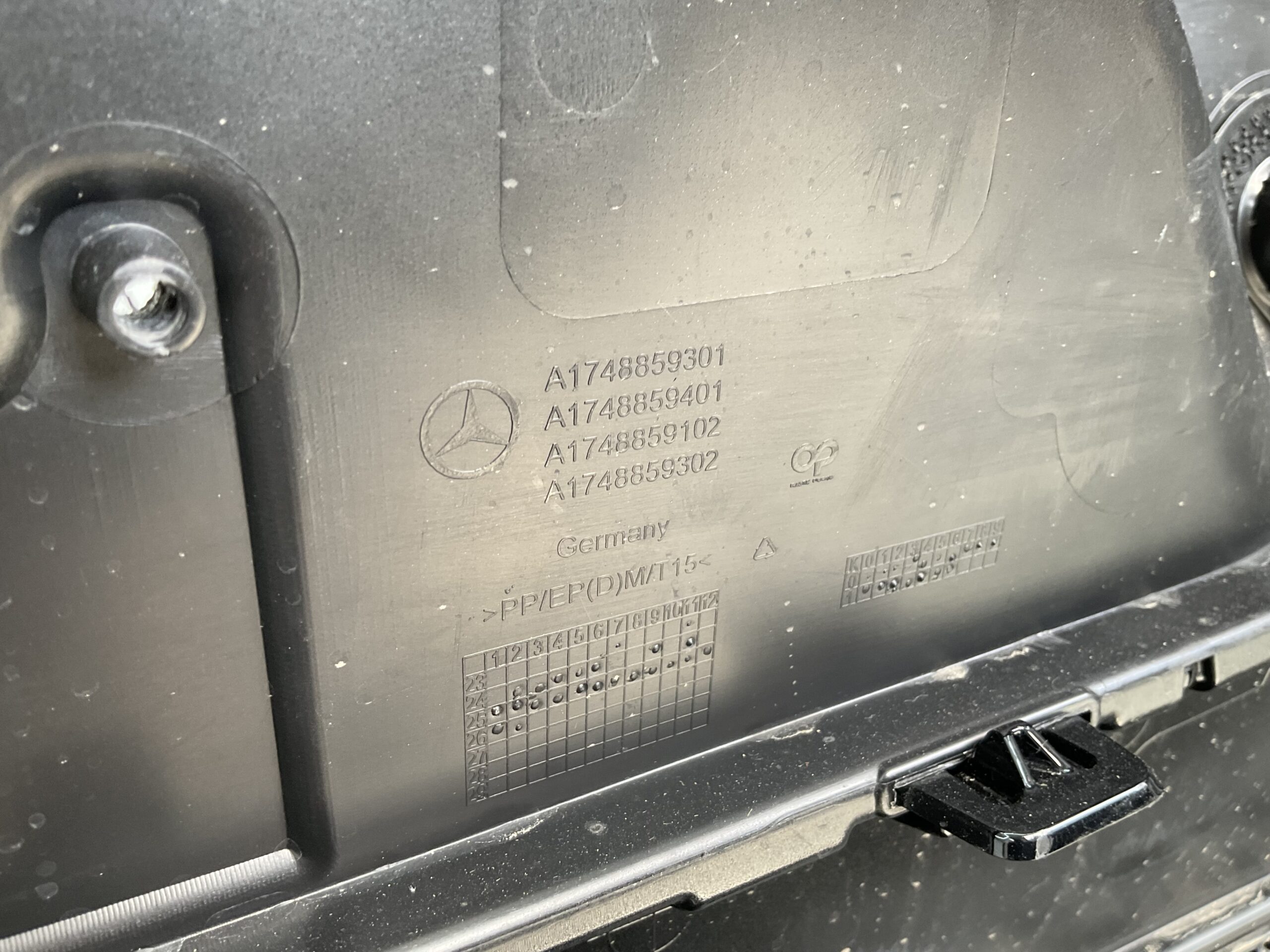 Bumper Mercedes Benz CLA C174 A174 W174 2025- A1748859301 Achterbumper X2-20693