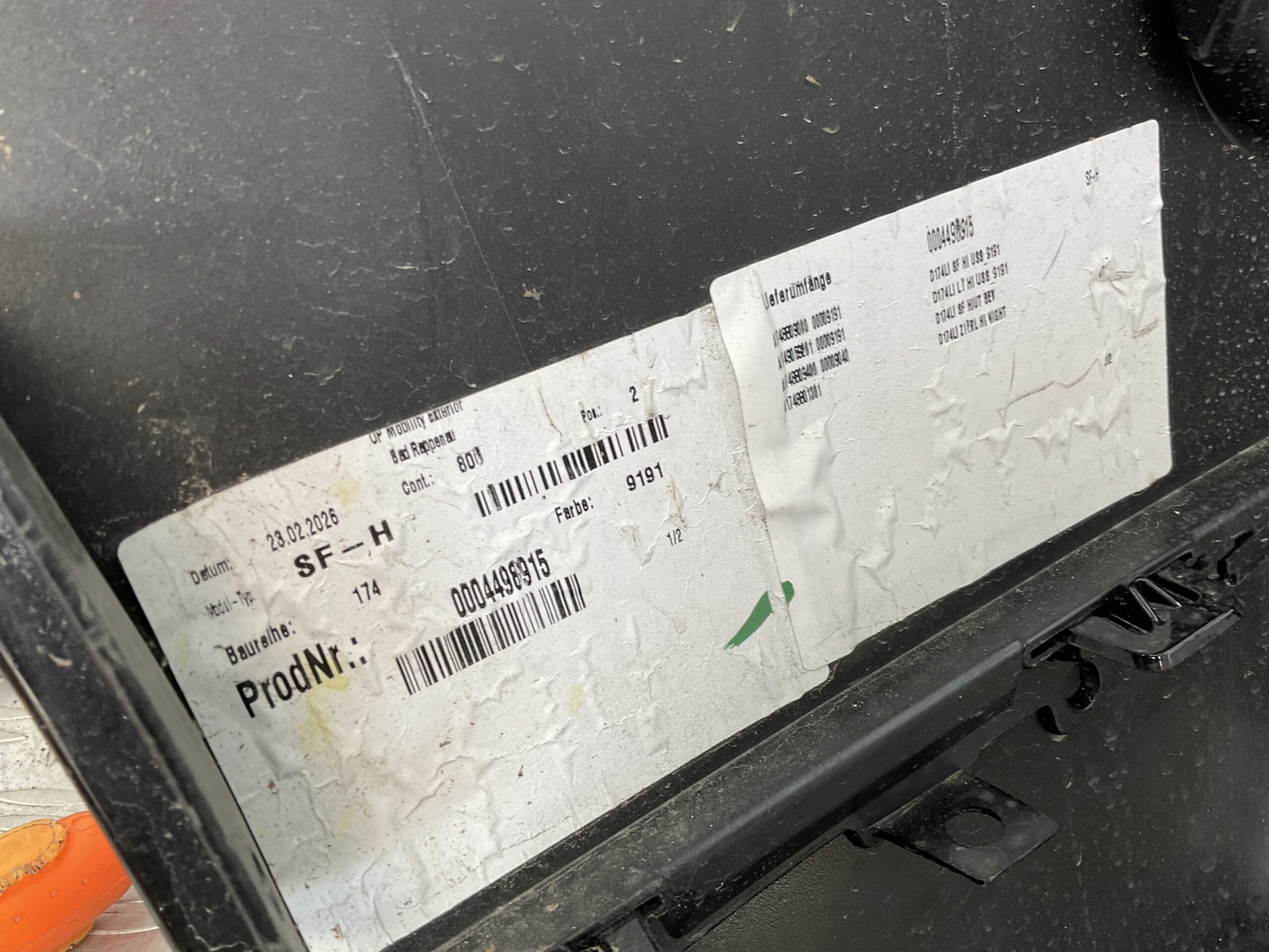 Bumper Mercedes Benz CLA C174 A174 W174 2025- A1748859301 Achterbumper X2-20693