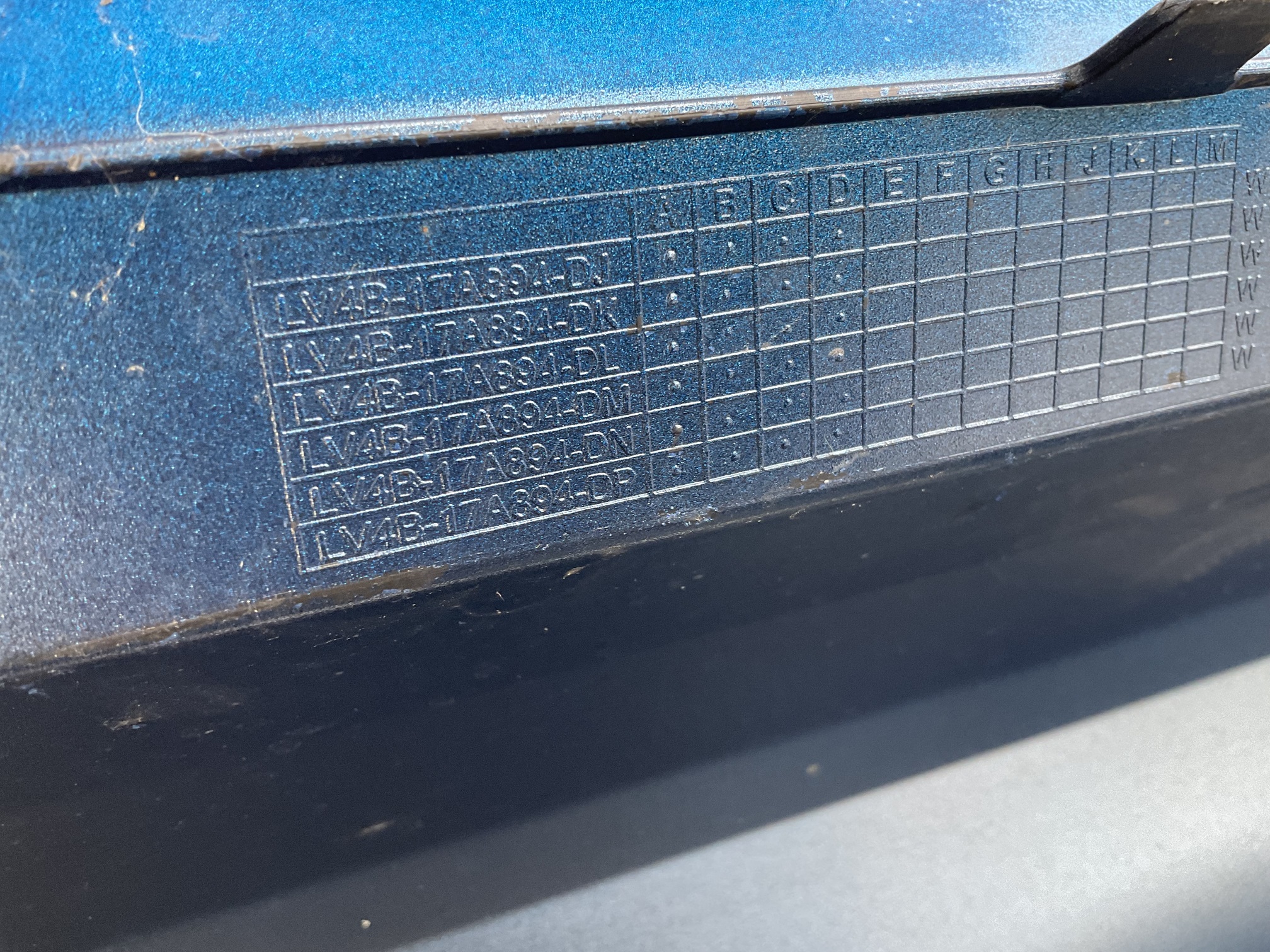 Bumper Ford Kuga MK3 III ST-Line 19- LV4B-17A894-DJ Achterbumper F7-22762