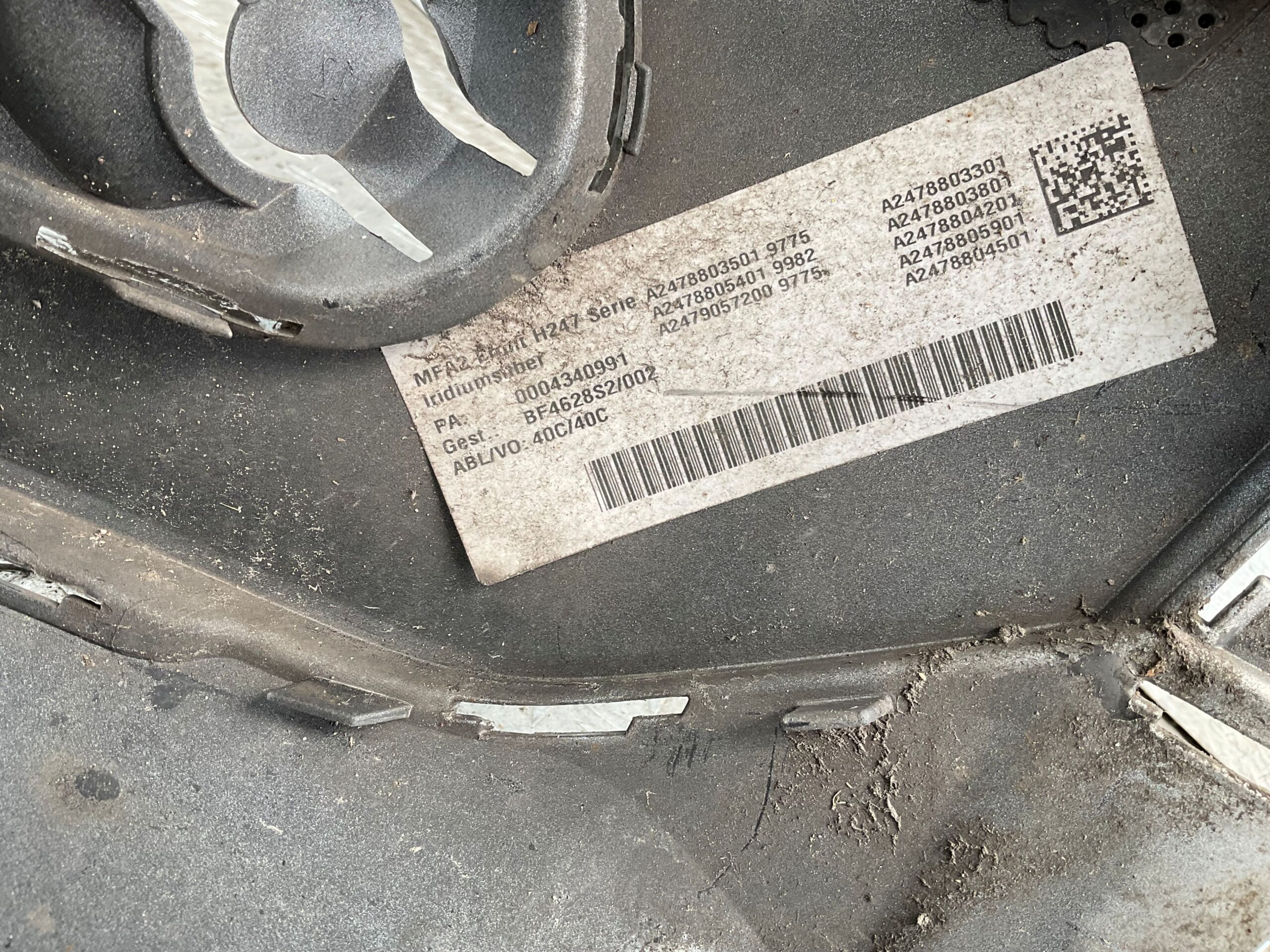 Bumper Mercedes GLA H247 19-24 A2478858803 Voorbumper B3-20806