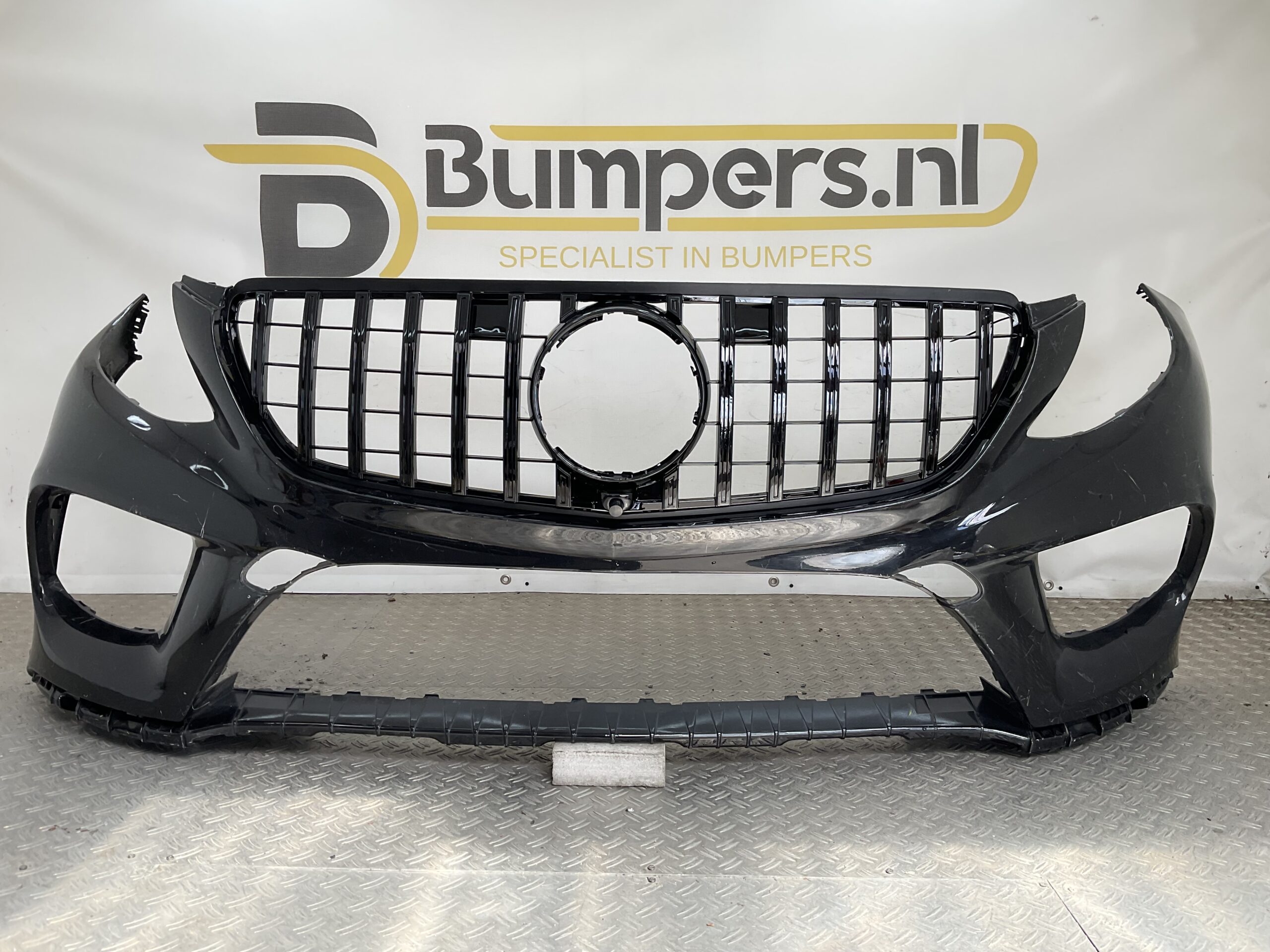Bumper Mercedes GLE W166 SUV AMG 15-19 6xpdc A1668851538 Voorbumper A10-20910