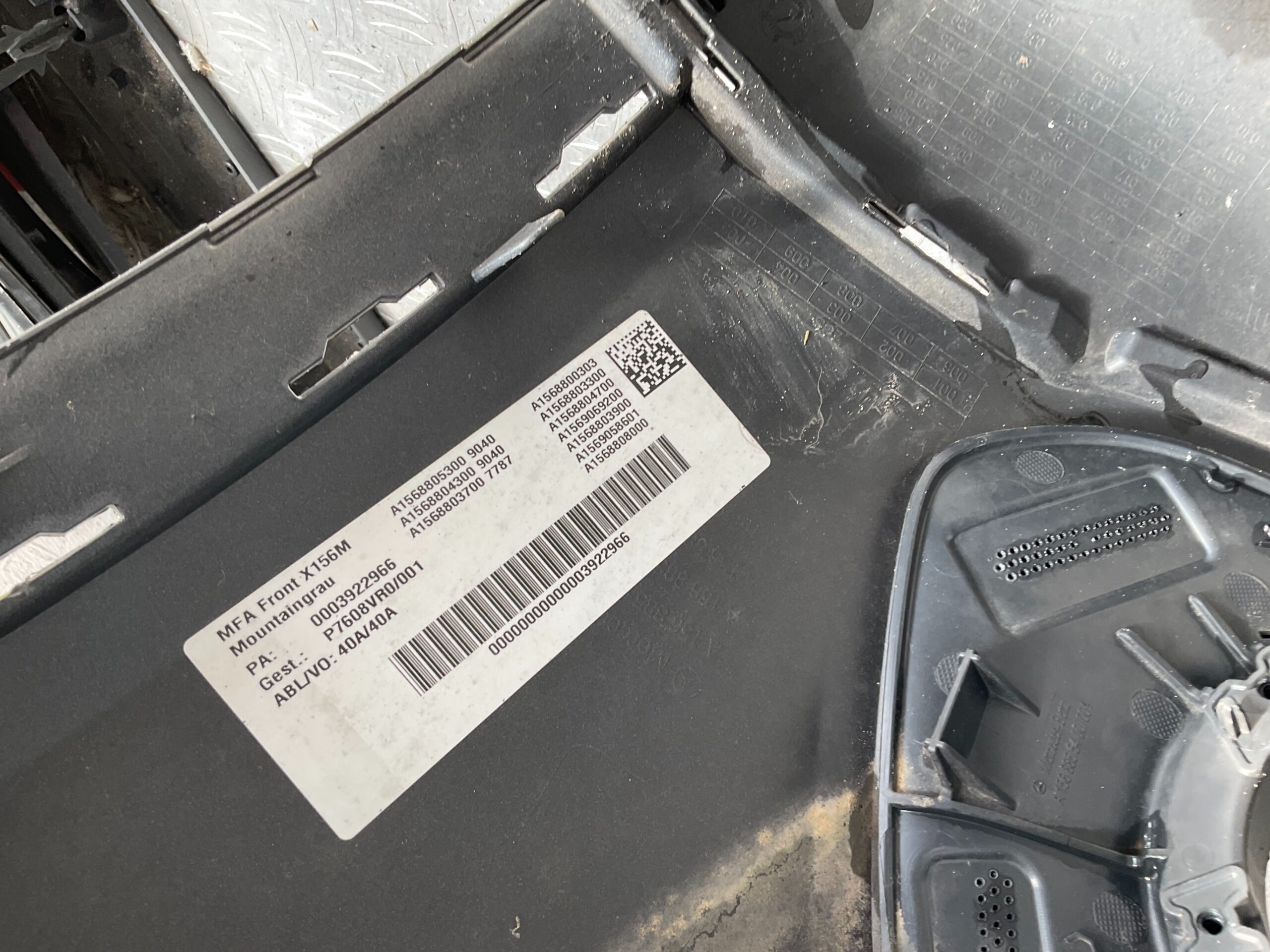 Bumper Mercedes GLA Klasse W156 Normaal 16-21 A1568805500 Voorbumper B3-20913