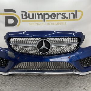 Bumper Mercedes C Klasse W205 AMG C43 14-17 A2058801840 Voorbumper A4-22233