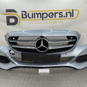 Bumper Mercedes C Klasse W205 Normaal 6xpdc 14-17 A2058800125 Voorbumper A4-22289