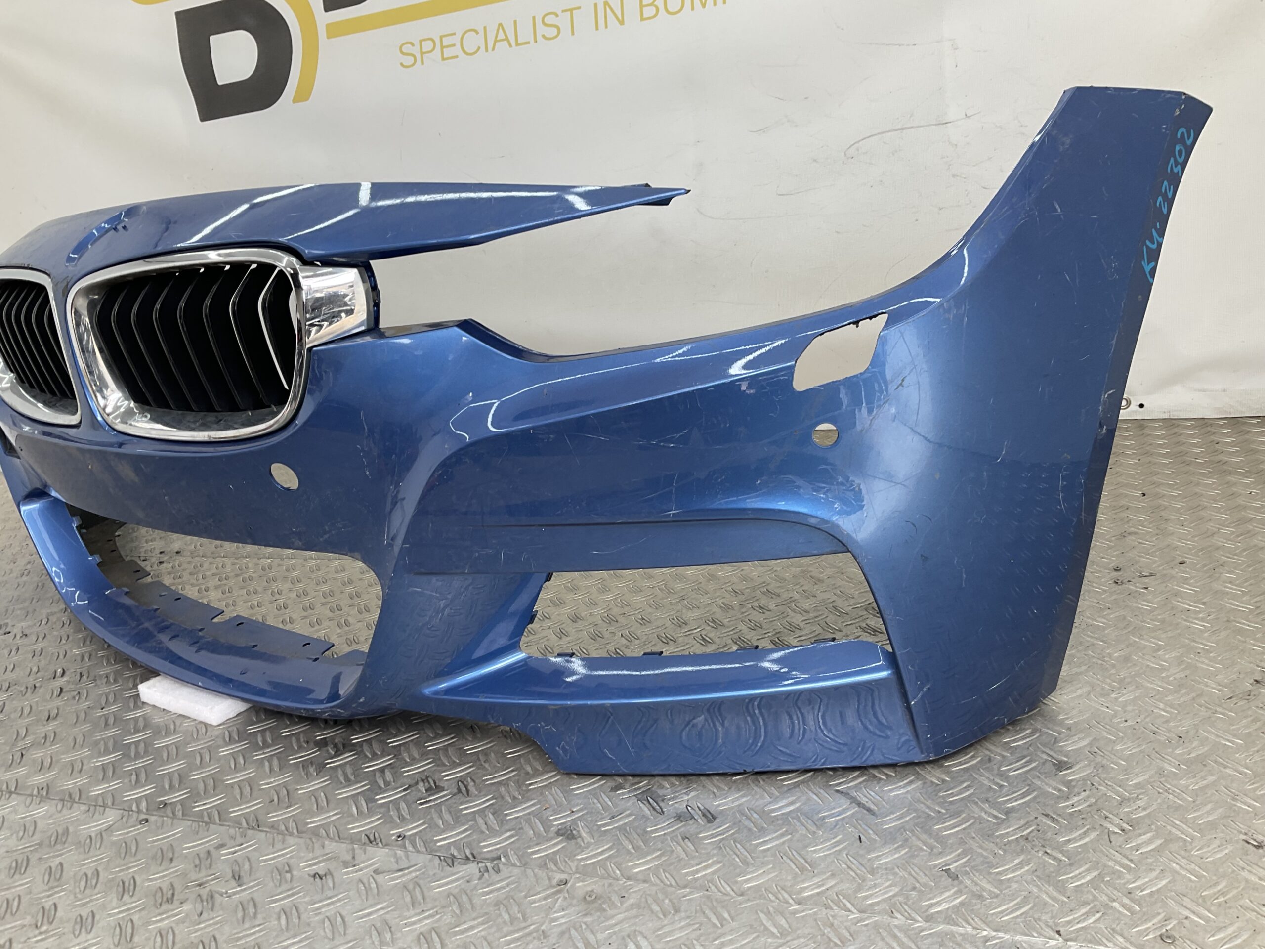 Bumper BMW 3 Serie F30 F31 MPakket M-Pakket PDC 33-9941 12-18 Voorbumper K4-22302