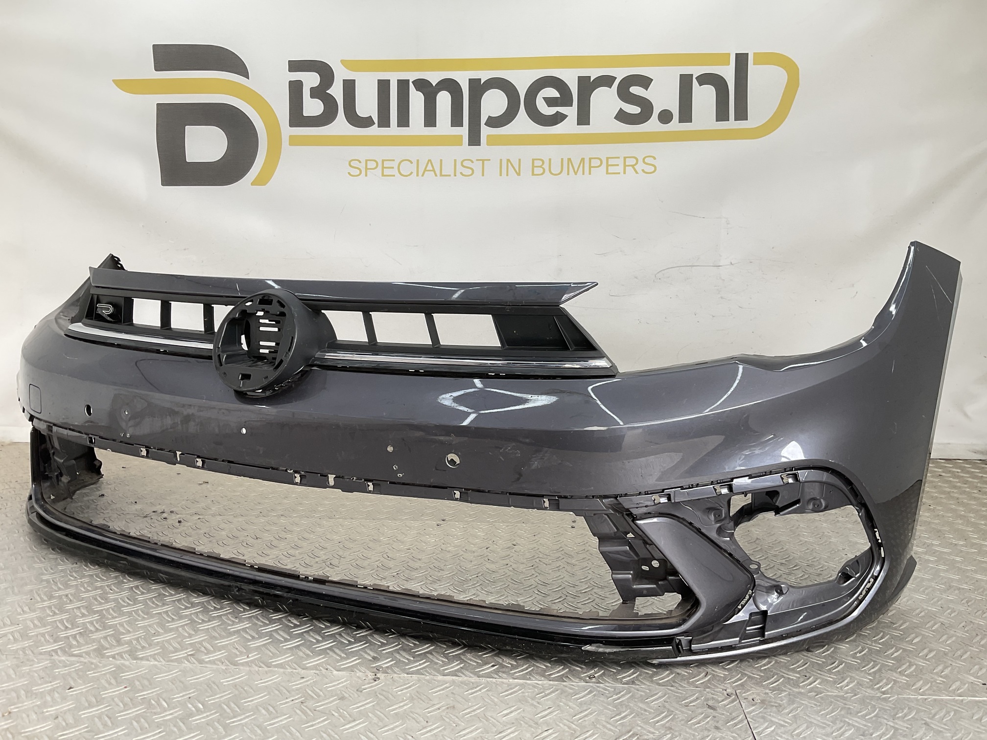 Bumper Volkswagen Polo 2G Rline R-line Facelift 22-25 2GS807221H Voorbumper C3-23427