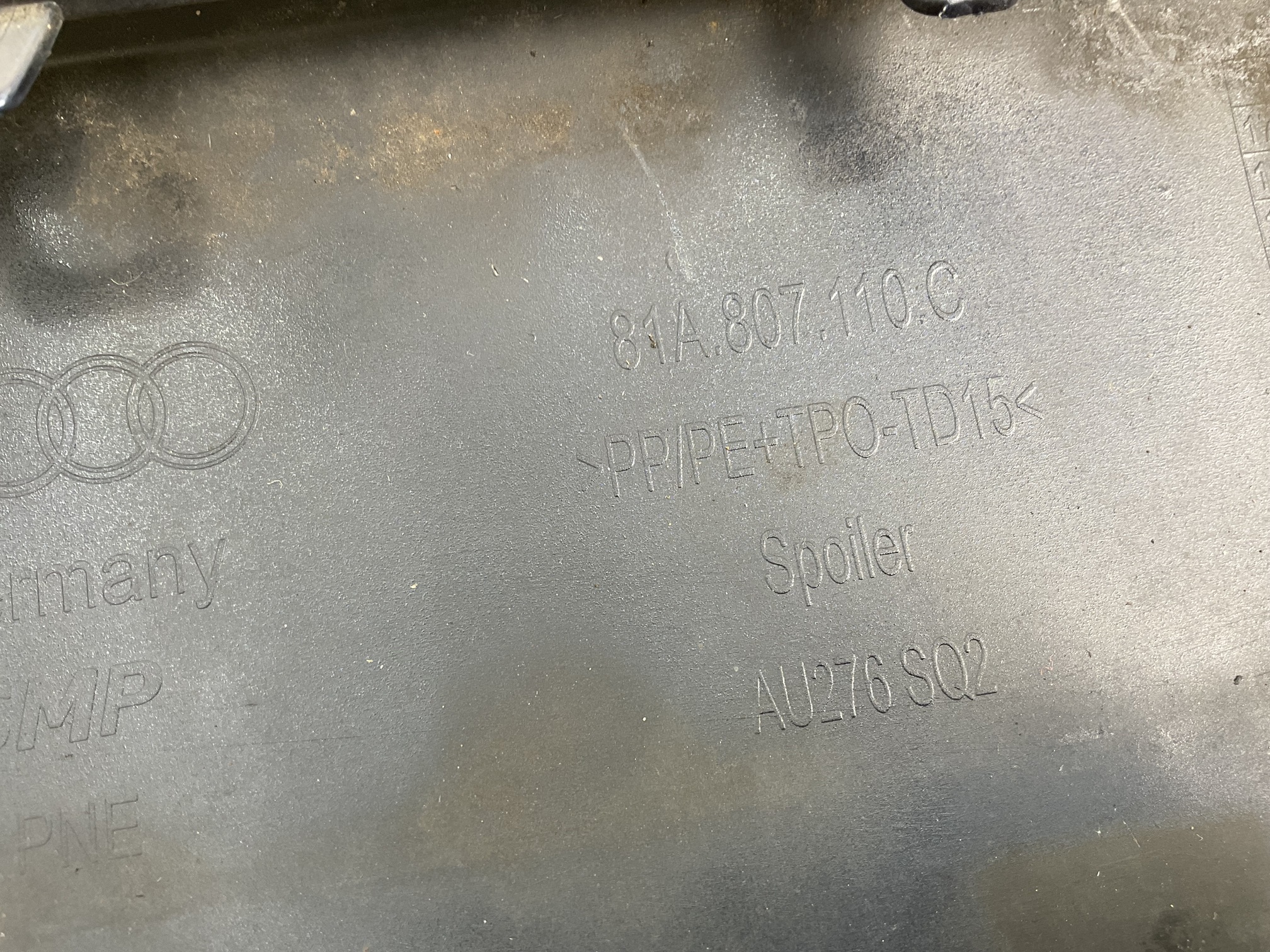 Bumper Audi Q2 Sline S-Line 81A807437A 81A807110C Voorbumper H5-23451
