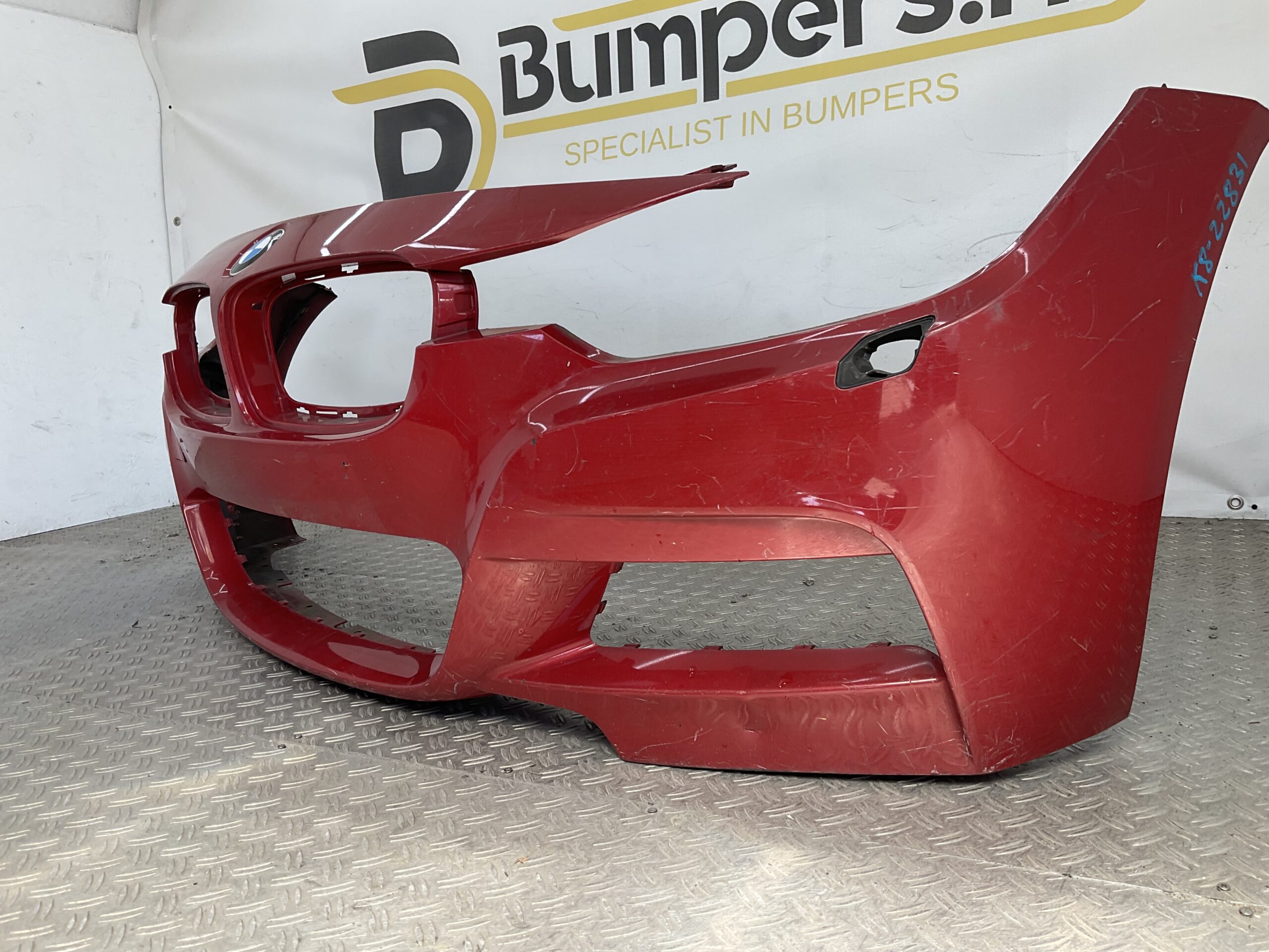 Bumper BMW 3 Serie F30 F31 LCI MPakket M-Pakket PDC 51118054128 Voorbumper K8-22831