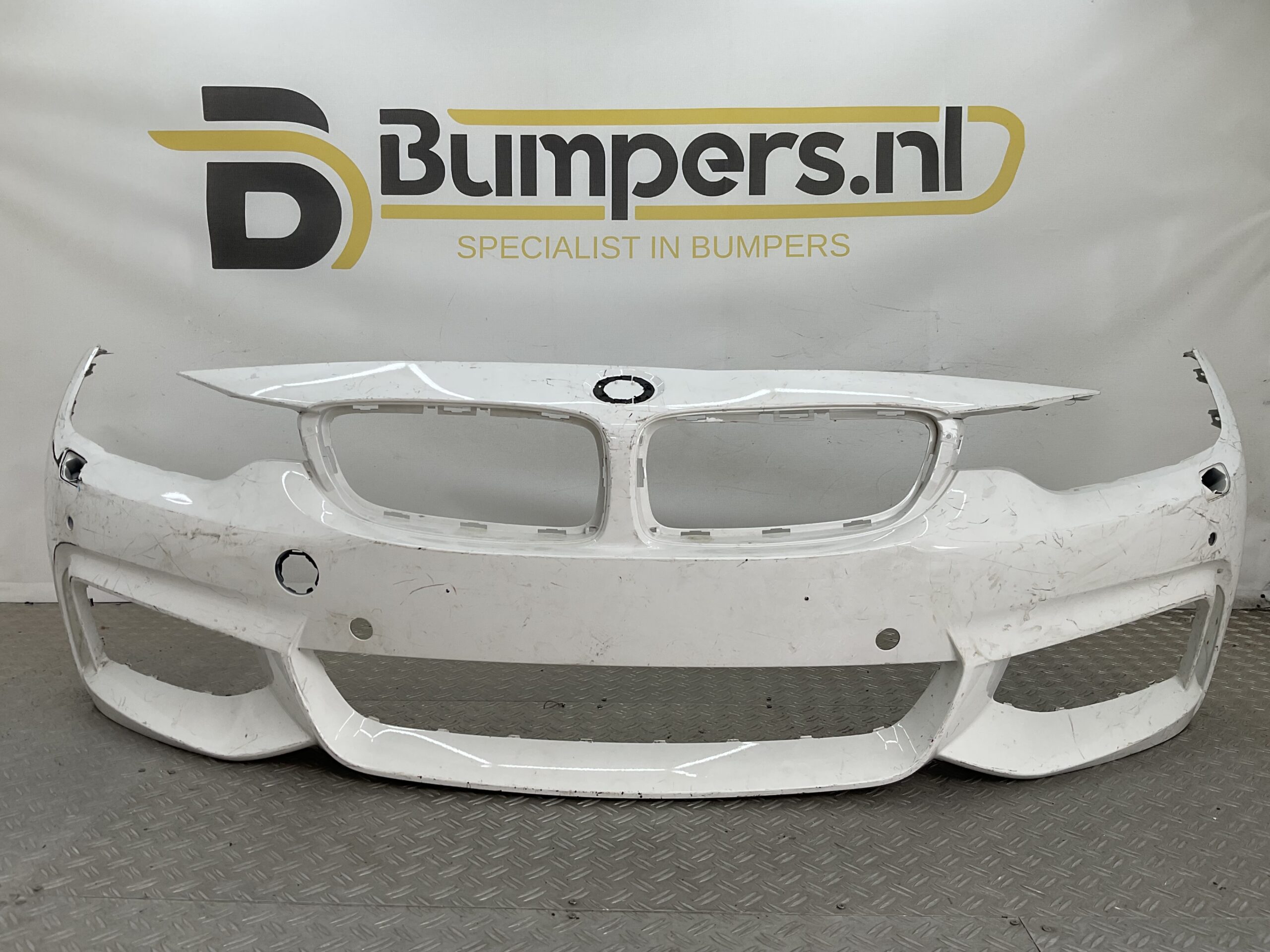 Bumper BMW 4 Serie F32 F33 F36 MPakket M-Pakket 14-18 51118054502 Voorbumper K4-22896