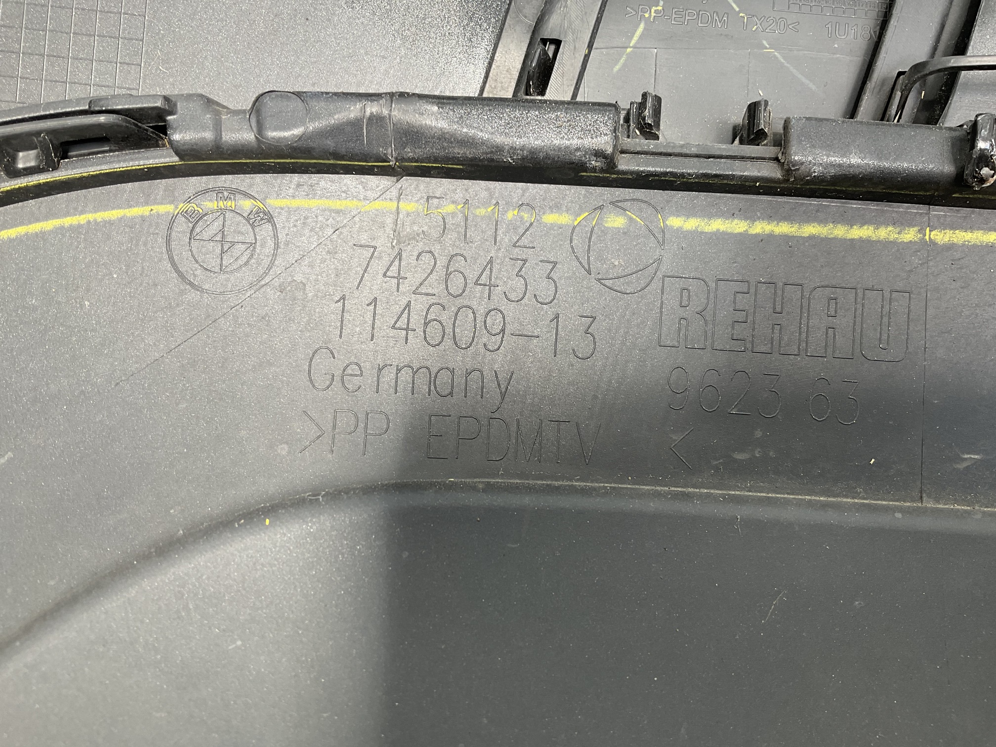 Bumper BMW X2 F39 18-21 51127426433 Achterbumper E9-23271