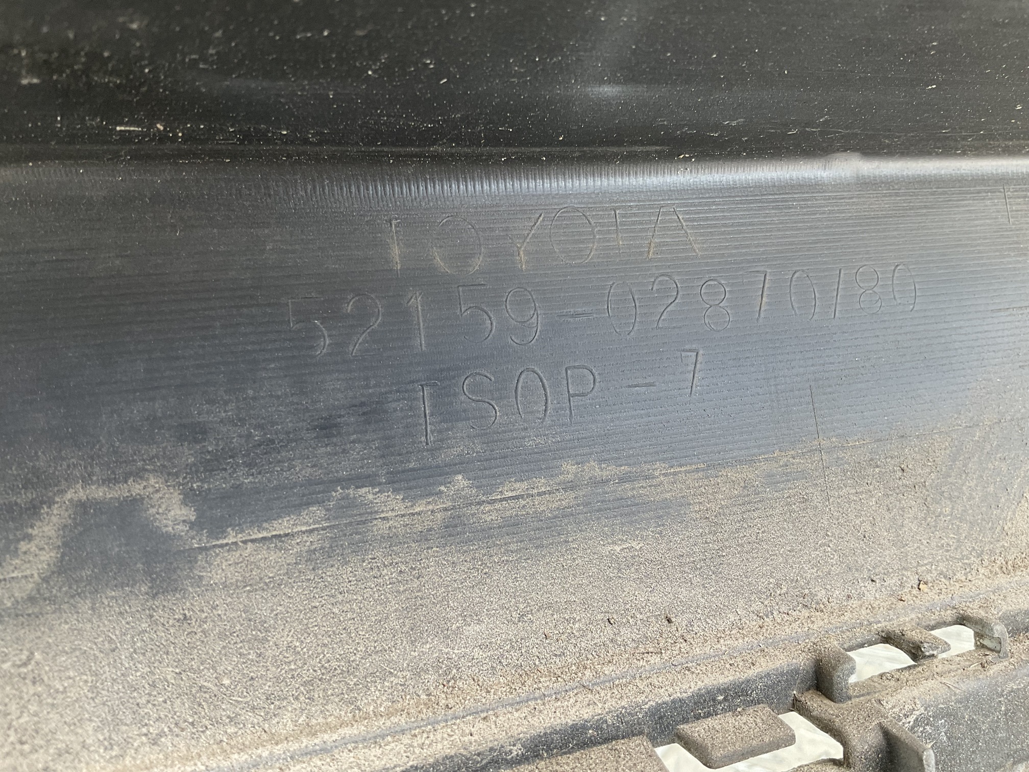 Bumper Toyota Auris 2 II E180 12-18 52159-02870780 Achterbumper E9-23292