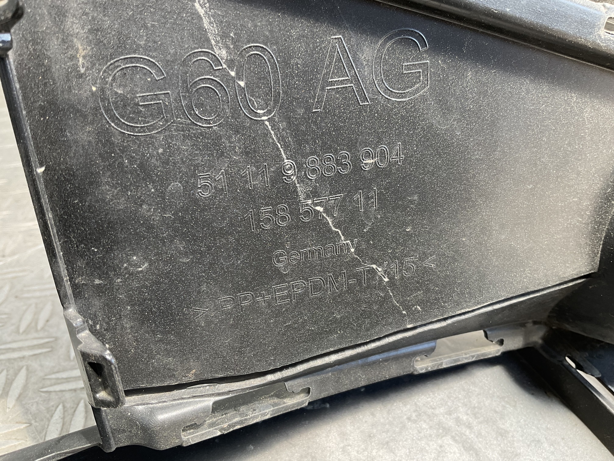 Bumper BMW 5 G60 G61 23- 51119883904 Voorbumper K9-23311