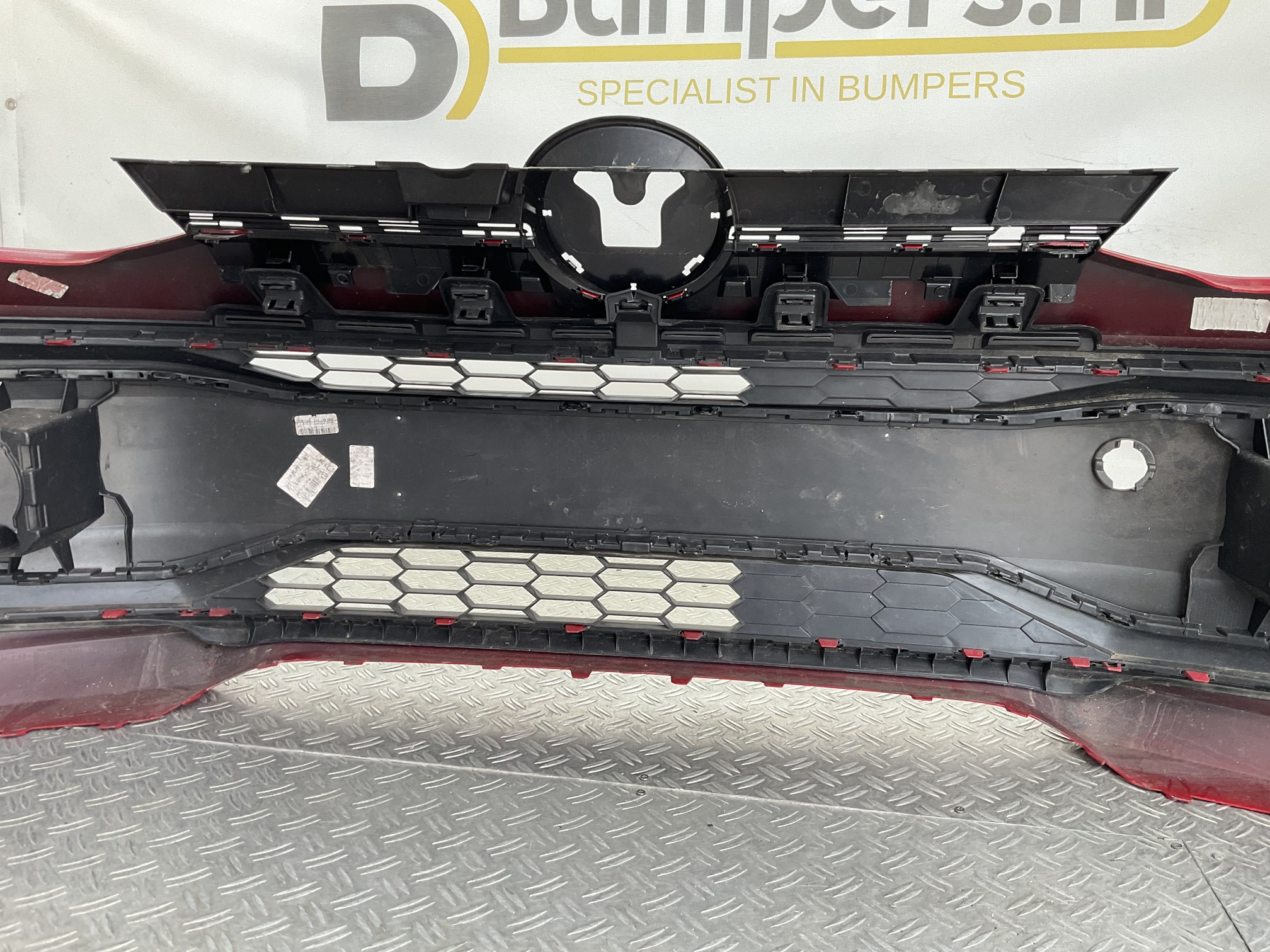 Bumper Volkswagen Up Facelift 17-24 1S0807221F Voorbumper C9-23333