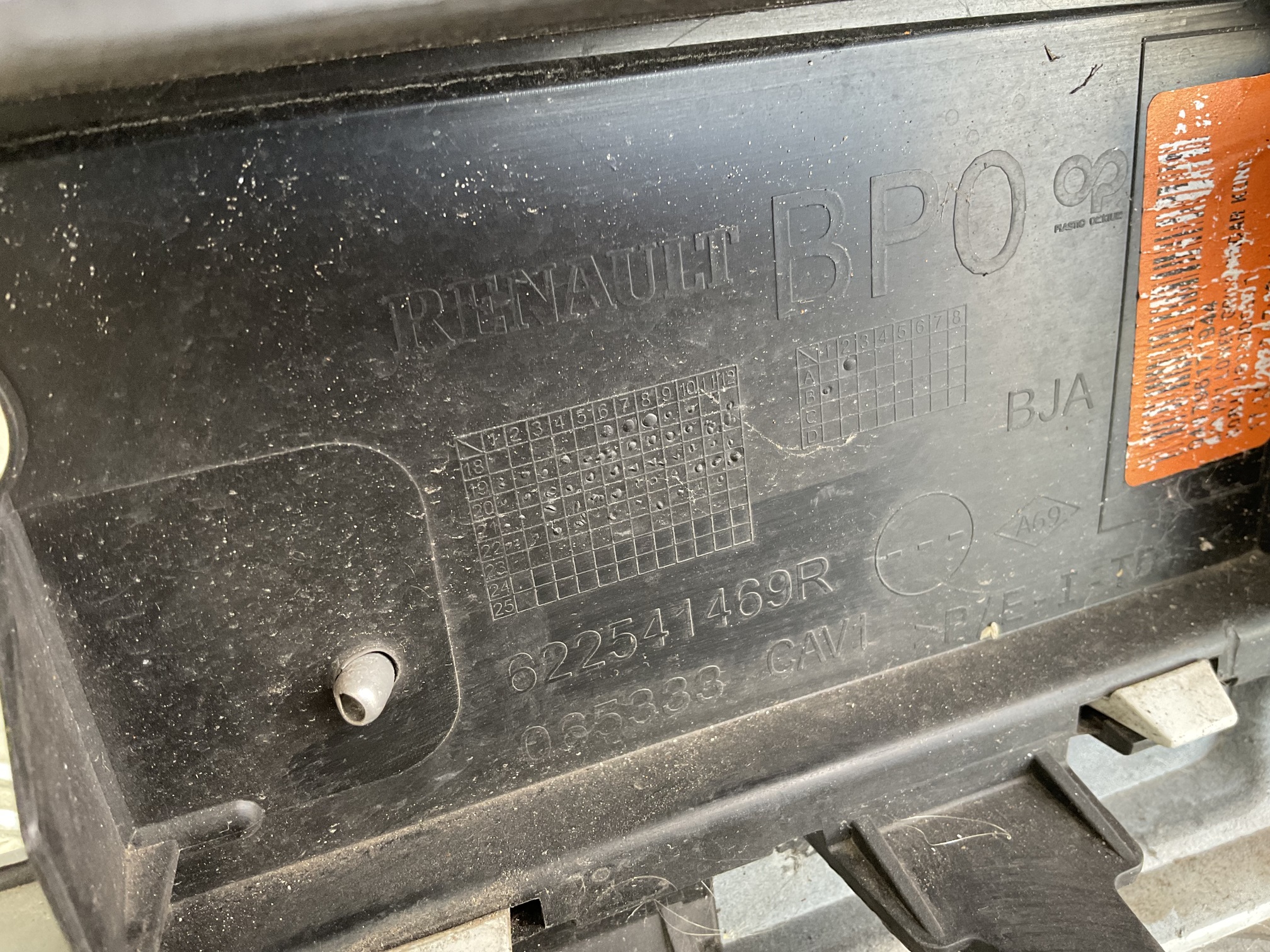 Bumper Renault Clio V 2019 622541469R Voorbumper F4-23340