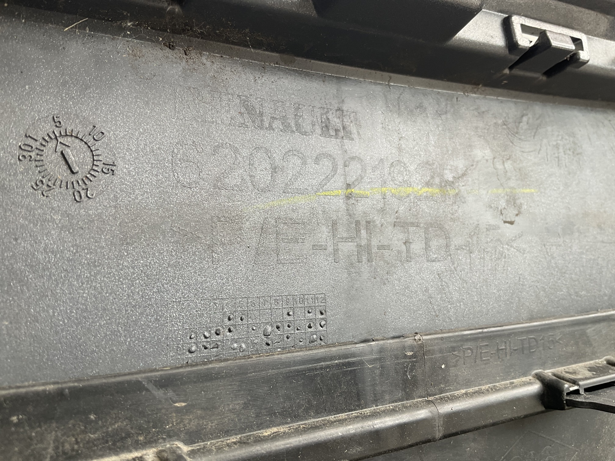 Bumper Renault Captur II 2 620222192R Voorbumper F5-23351
