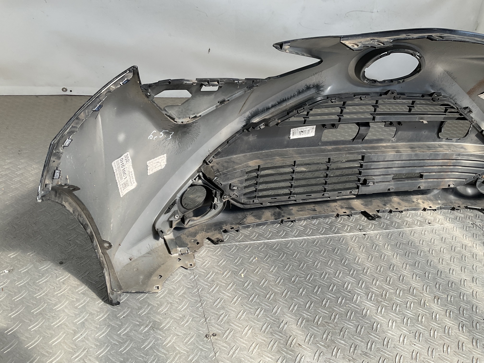 Bumper Toyota Aygo Facelift 17-21 52119-0H180 Voorbumper D3-23517