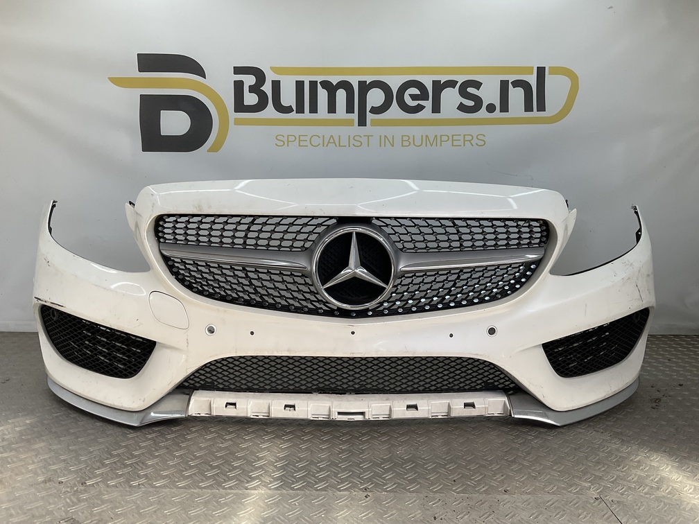 Bumper Mercedes-Benz C-Klasse W205 AMG 19-21 A2058851560 Voorbumper A4-20512