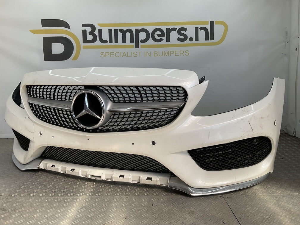 Bumper Mercedes-Benz C-Klasse W205 AMG 19-21 A2058851560 Voorbumper A4-20512