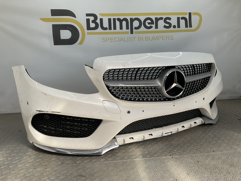 Bumper Mercedes-Benz C-Klasse W205 AMG 19-21 A2058851560 Voorbumper A4-20512