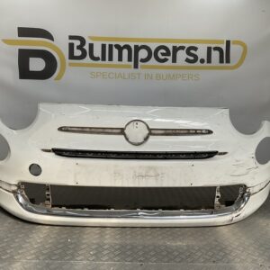 Bumper Fiat 500 Lounge Facelift 16-23 735619491 Voorbumper B8-23553