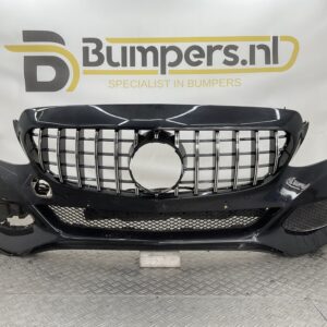 Bumper Mercedes C Klasse W205 Normaal 6xpdc 14-17 A2058800125 Voorbumper A4-20453