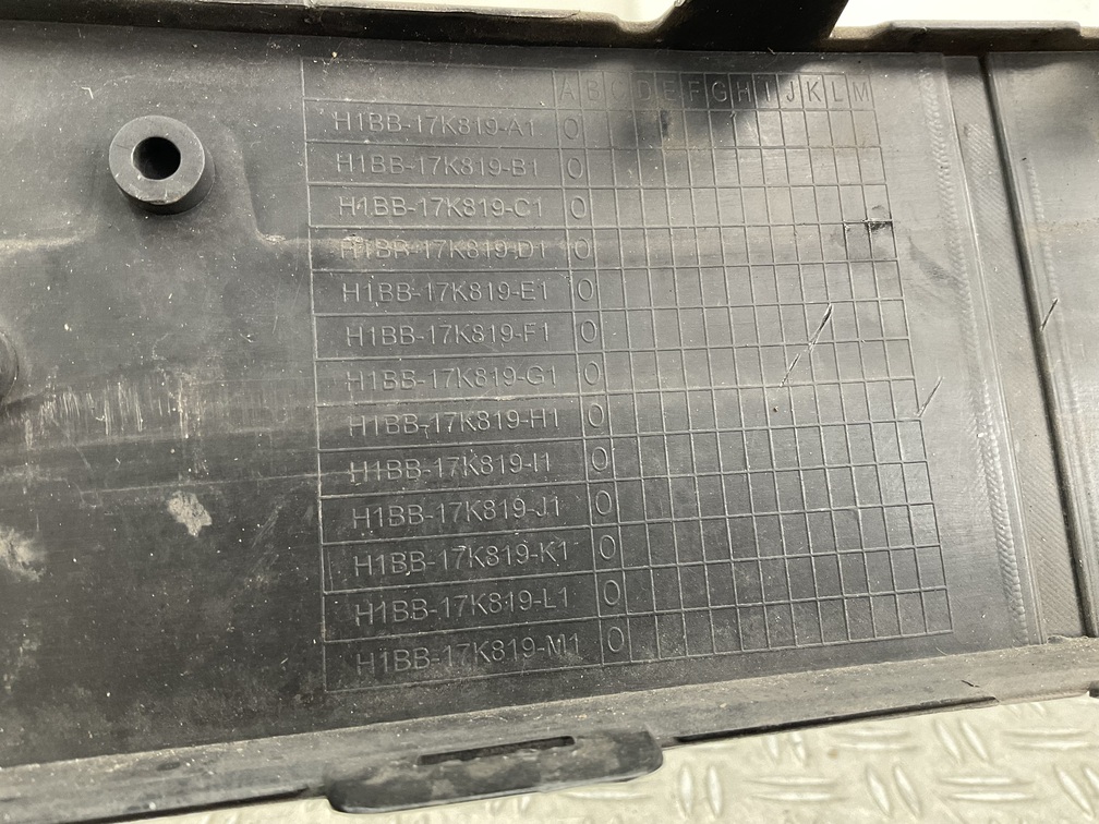 Bumper Ford Fiesta MK8 2018 H1BB-17K819-A1 Voorbumper D3-24243