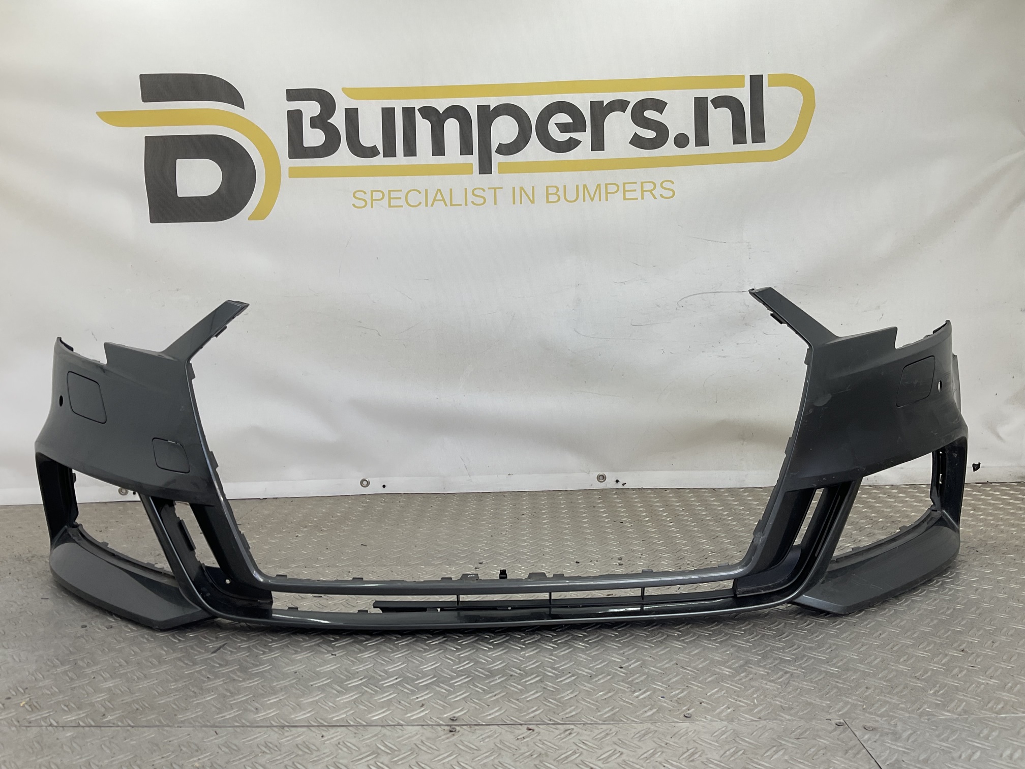 Bumper Audi A3 8V S3 Sline S-Line Facelift kls 17-21 8V5807437ab Voorbumper H3-16792z