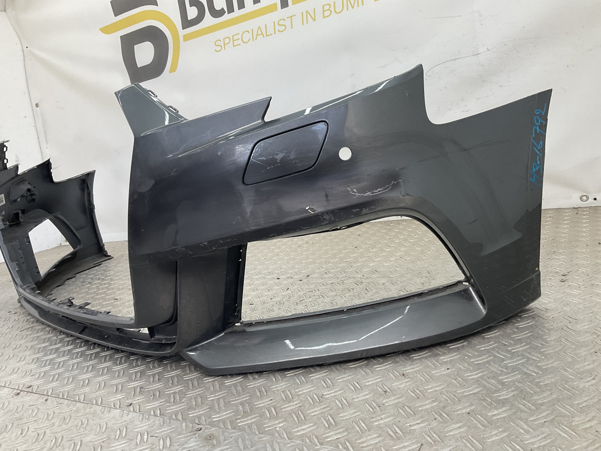 Bumper Audi A3 8V S3 Sline S-Line Facelift kls 17-21 8V5807437ab Voorbumper H3-16792z